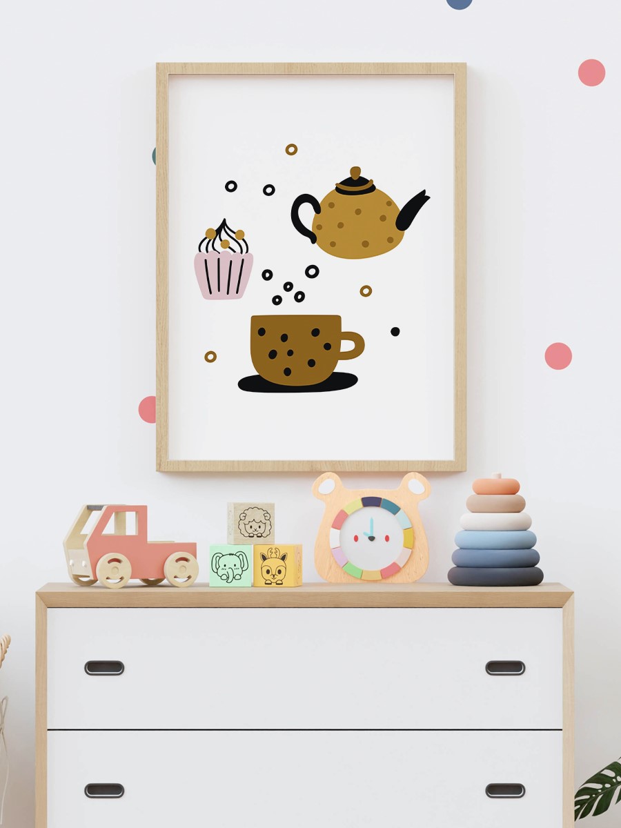  Çocuk Odası Duvar Poster, Bebek Odası, Dekoratif Poster Çerçevesiz
