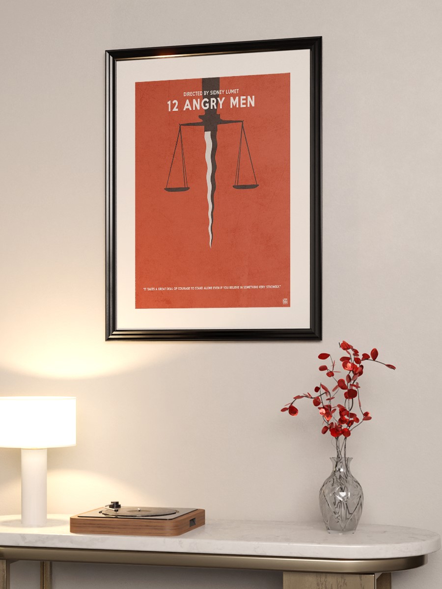12 Angry Men Poster, Çerçevesiz Tv Film Poster