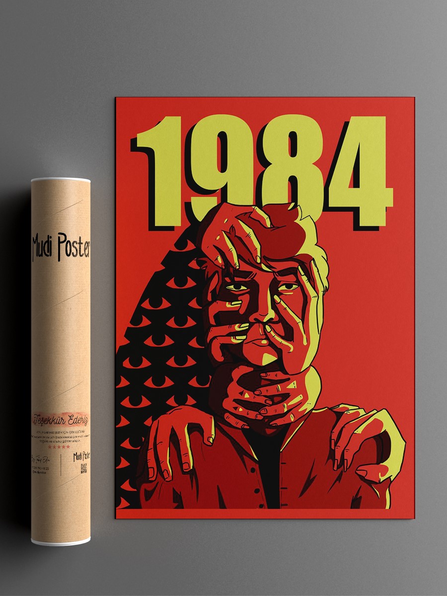 1984 Poster Poster, Çerçevesiz Tv Film Poster