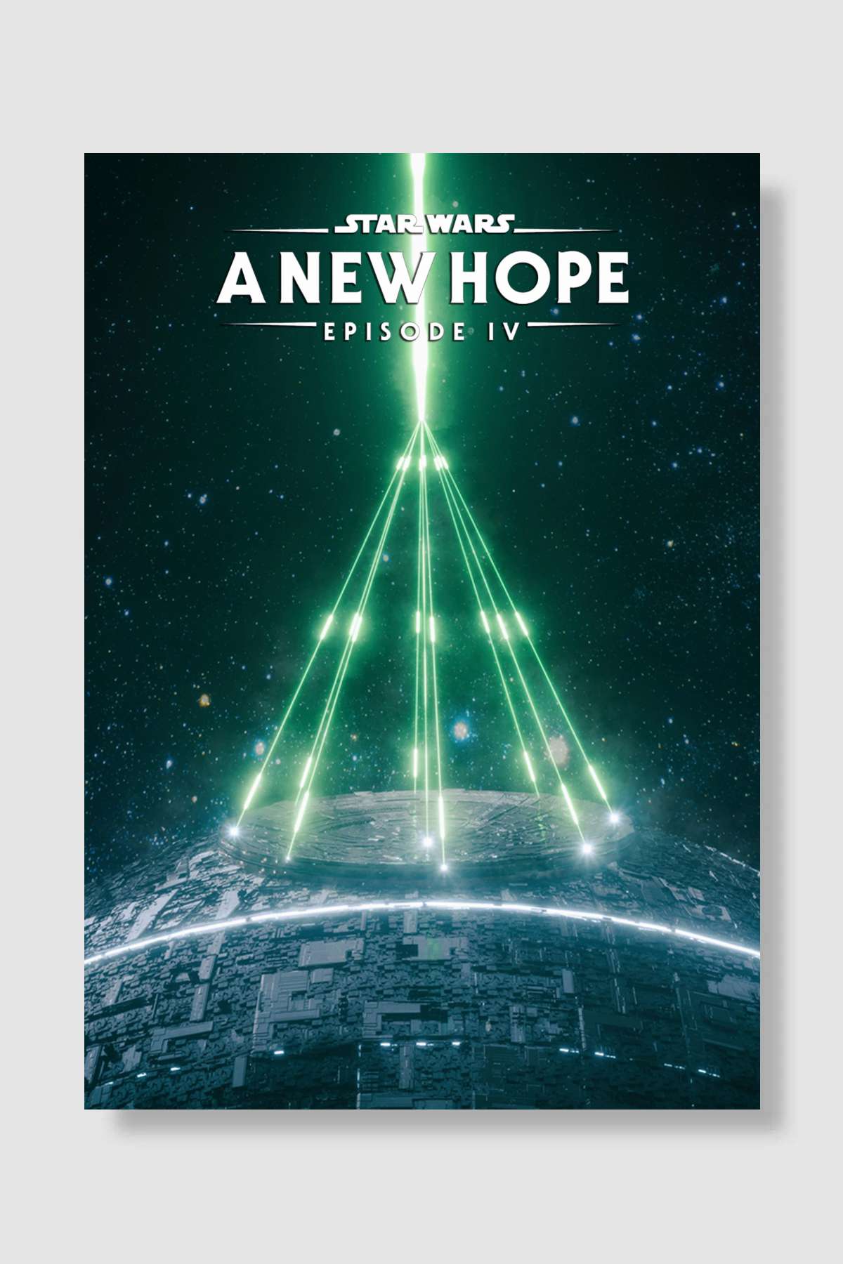 Yıldız Savaşları: Yeni Umut - Star Wars Film Poster Çerçevesiz Yüksek Kalite Film Afiş Duvar Poster - En İyi Fiyatlarla