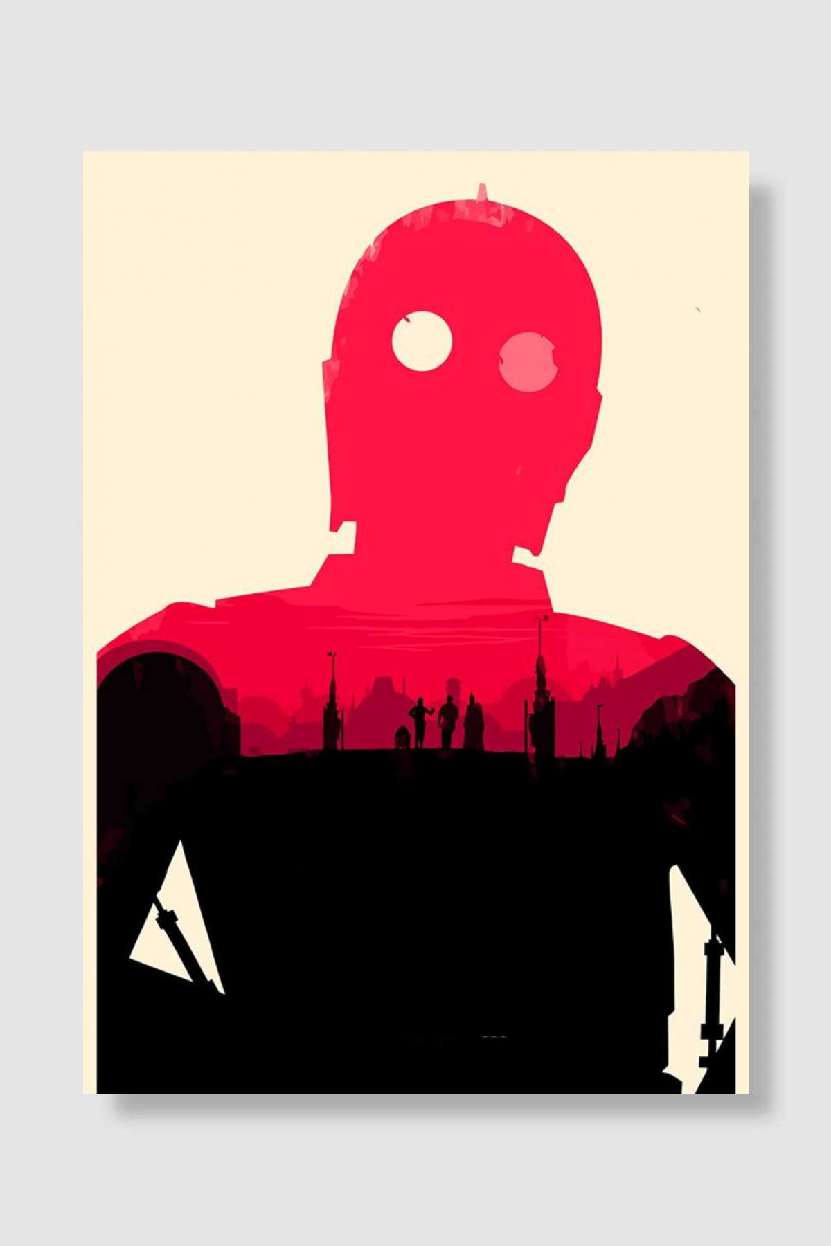 Yıldız Savaşları: Yeni Umut - Star Wars Film Poster Çerçevesiz Yüksek Kalite Film Afiş Duvar Poster