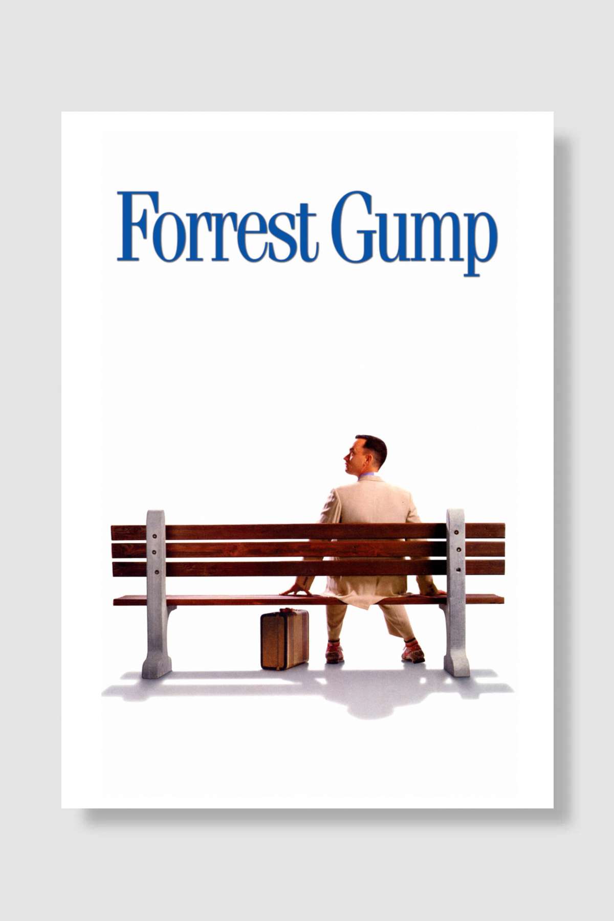 Forrest Gump Film Poster Çerçevesiz Yüksek Kalite Film Afiş Duvar Poster