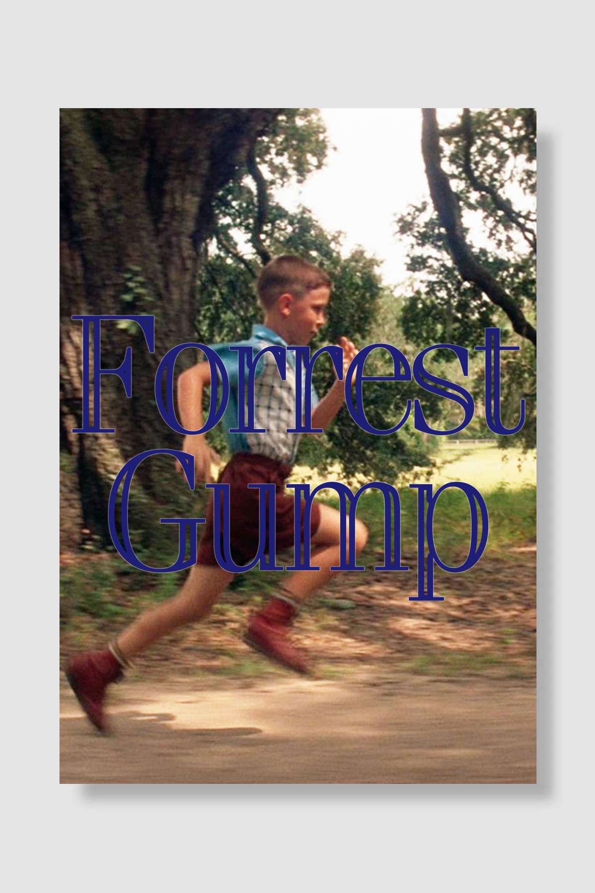 Forrest Gump Film Poster Çerçevesiz Yüksek Kalite Film Afiş Duvar Poster