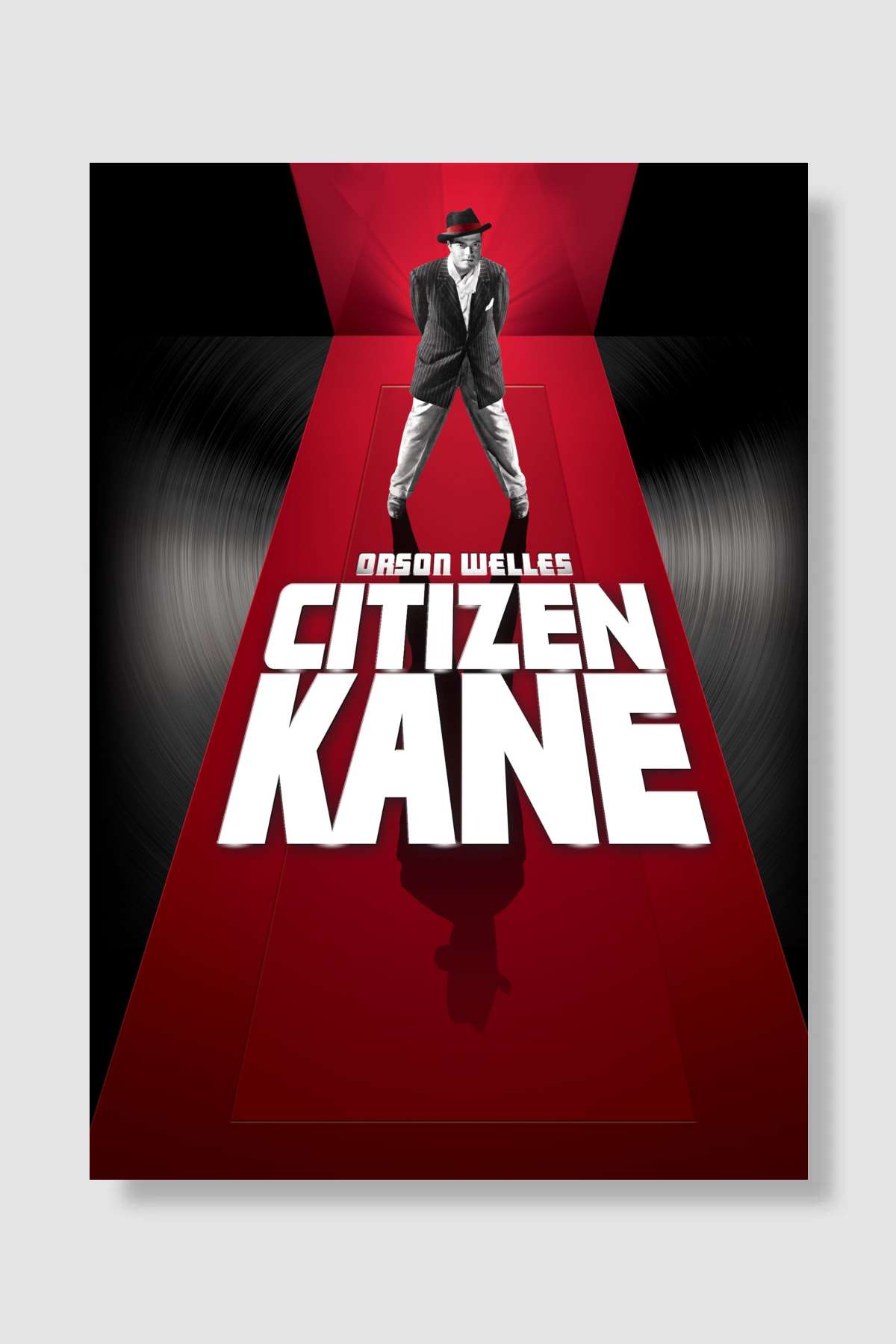 Yurttaş Kane - Citizen Kane Film Poster Çerçevesiz Yüksek Kalite Film Afiş Duvar Poster - En İyi Fiyatlarla