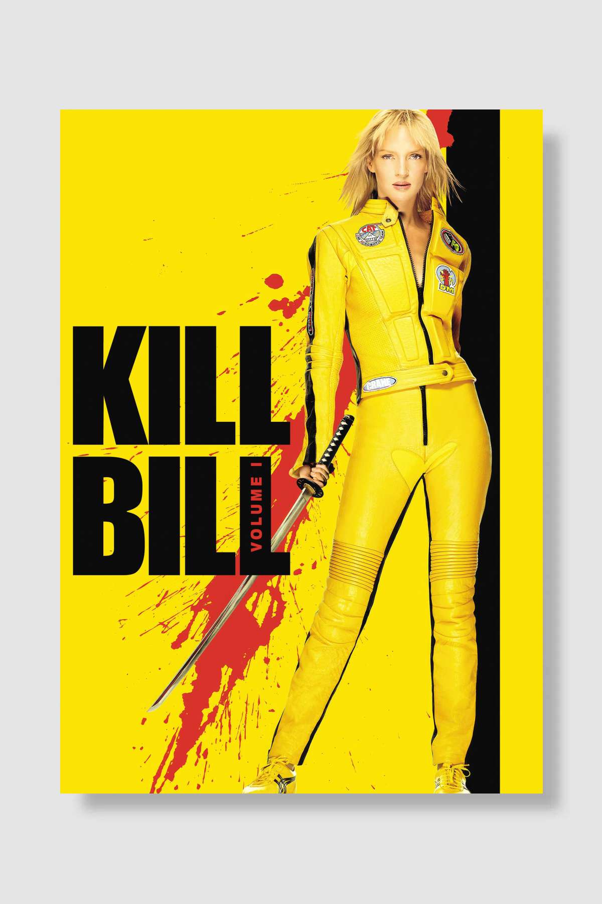 Kill Bill: Vol. 1 Film Poster Çerçevesiz Yüksek Kalite Film Afiş Duvar Poster