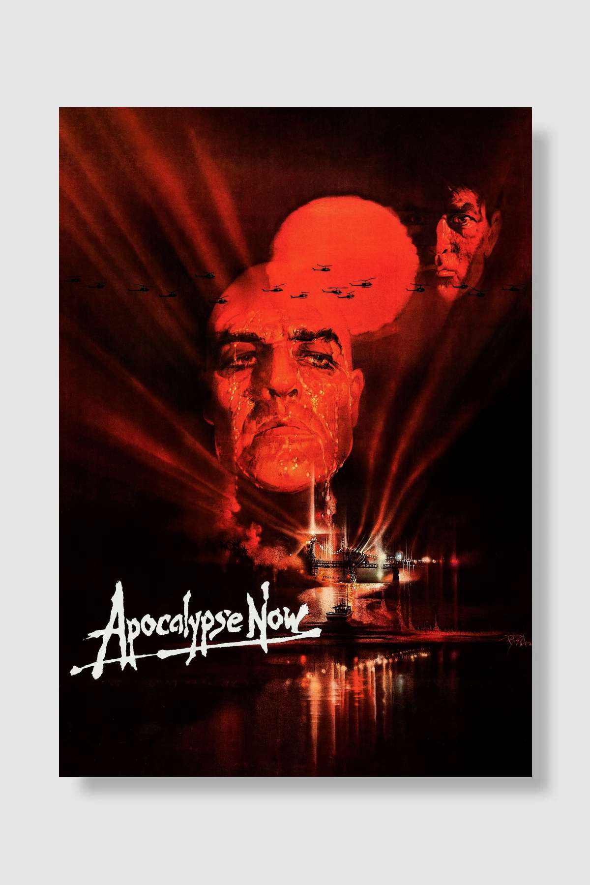 Kıyamet - Apocalypse Now Film Poster Çerçevesiz Yüksek Kalite Film Afiş Duvar Poster