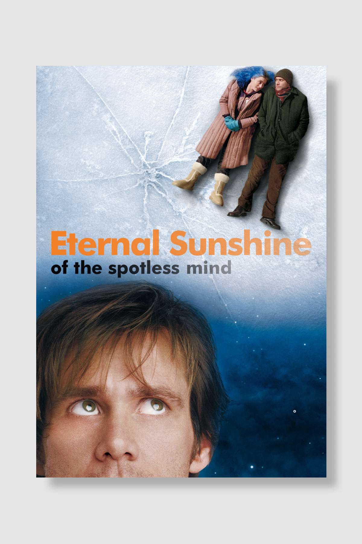 Sil Baştan - Eternal Sunshine of the Spotless Mind Film Poster Çerçevesiz Yüksek Kalite Film Afiş Duvar Poster