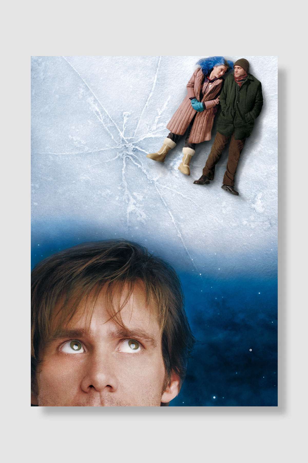 Sil Baştan - Eternal Sunshine of the Spotless Mind Film Poster Çerçevesiz Yüksek Kalite Film Afiş Duvar Poster