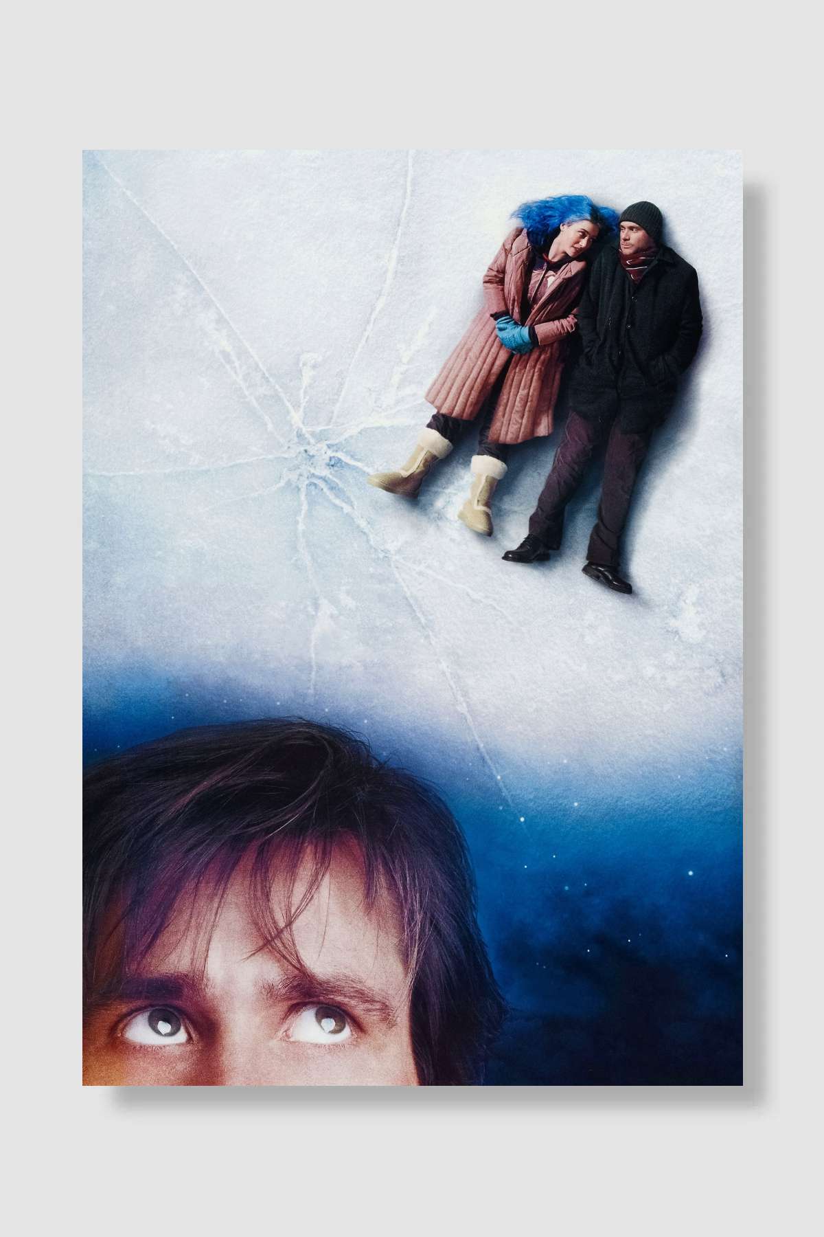 Sil Baştan - Eternal Sunshine of the Spotless Mind Film Poster Çerçevesiz Yüksek Kalite Film Afiş Duvar Poster