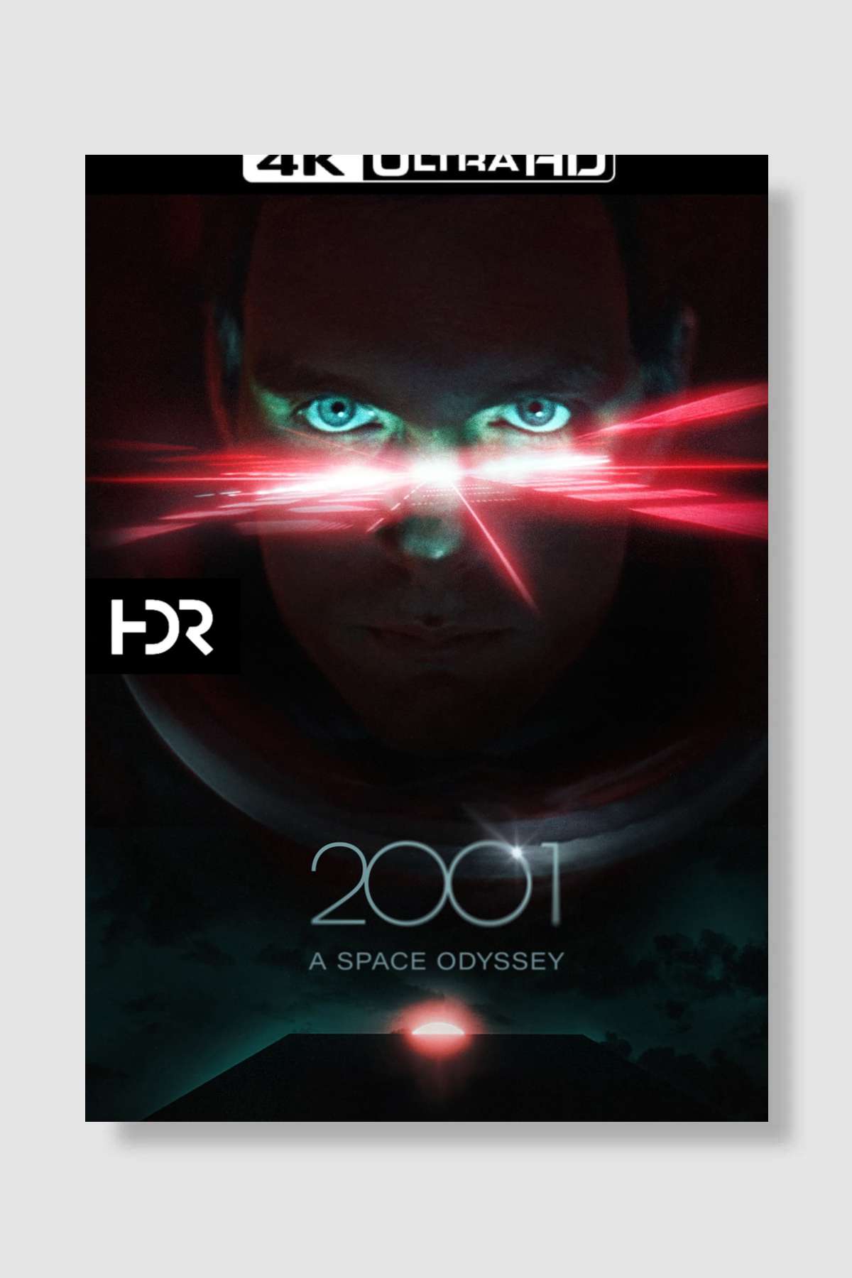 2001: Uzay Yolu Macerası - 2001: A Space Odyssey Film Poster Çerçevesiz Yüksek Kalite Film Afiş Duvar Poster