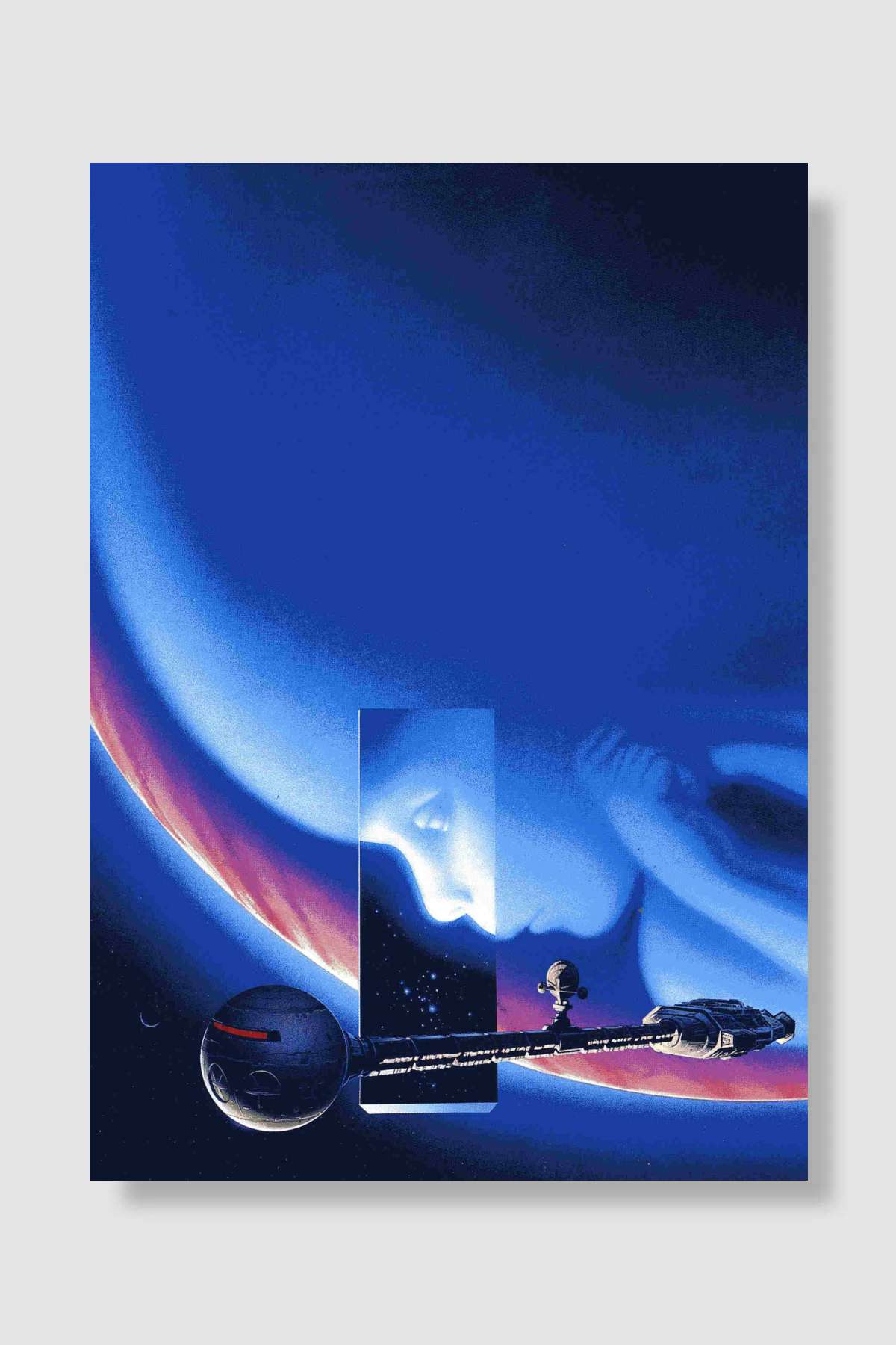 2001: Uzay Yolu Macerası - 2001: A Space Odyssey Film Poster Çerçevesiz Yüksek Kalite Film Afiş Duvar Poster