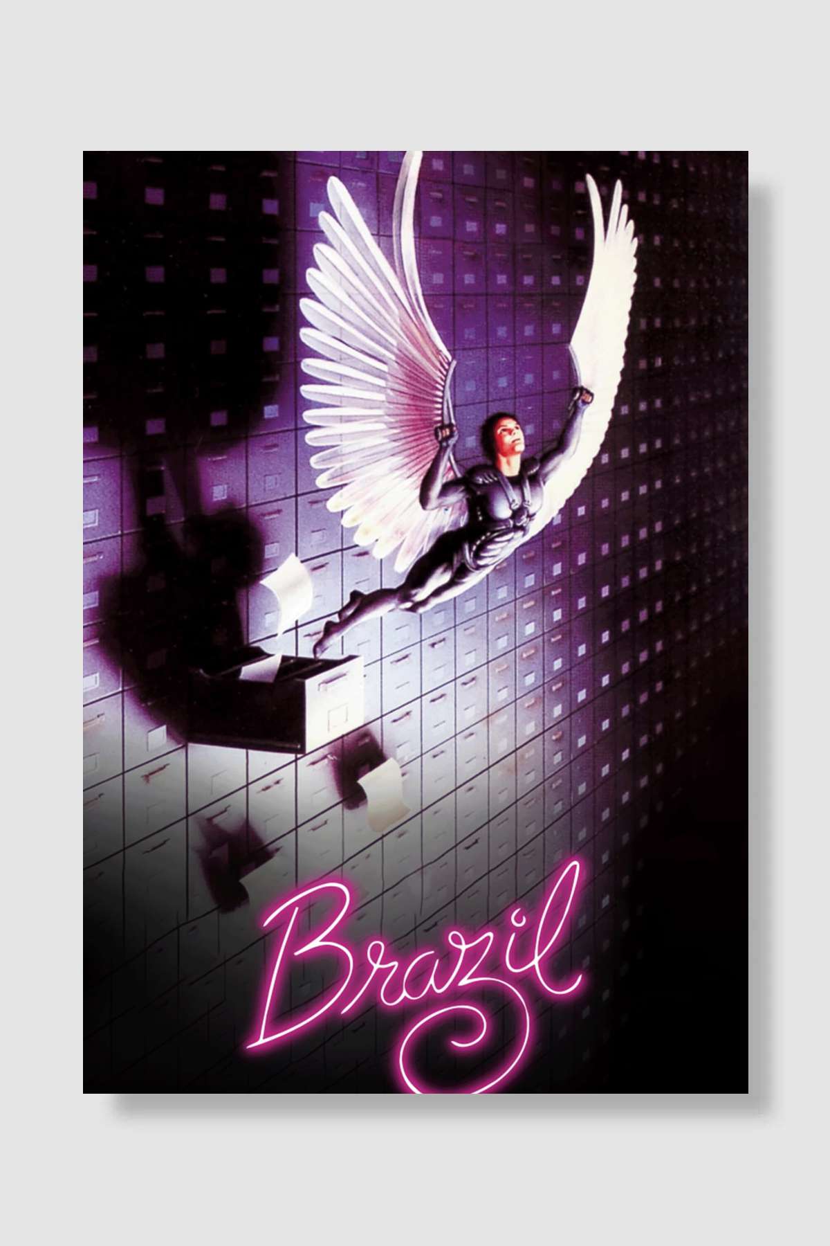 Brazil Film Poster Çerçevesiz Yüksek Kalite Film Afiş Duvar Poster