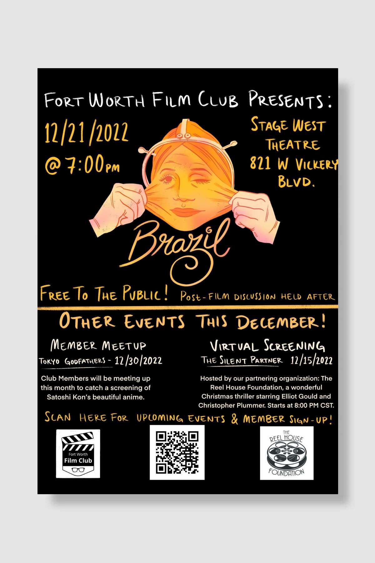 Brazil Film Poster Çerçevesiz Yüksek Kalite Film Afiş Duvar Poster