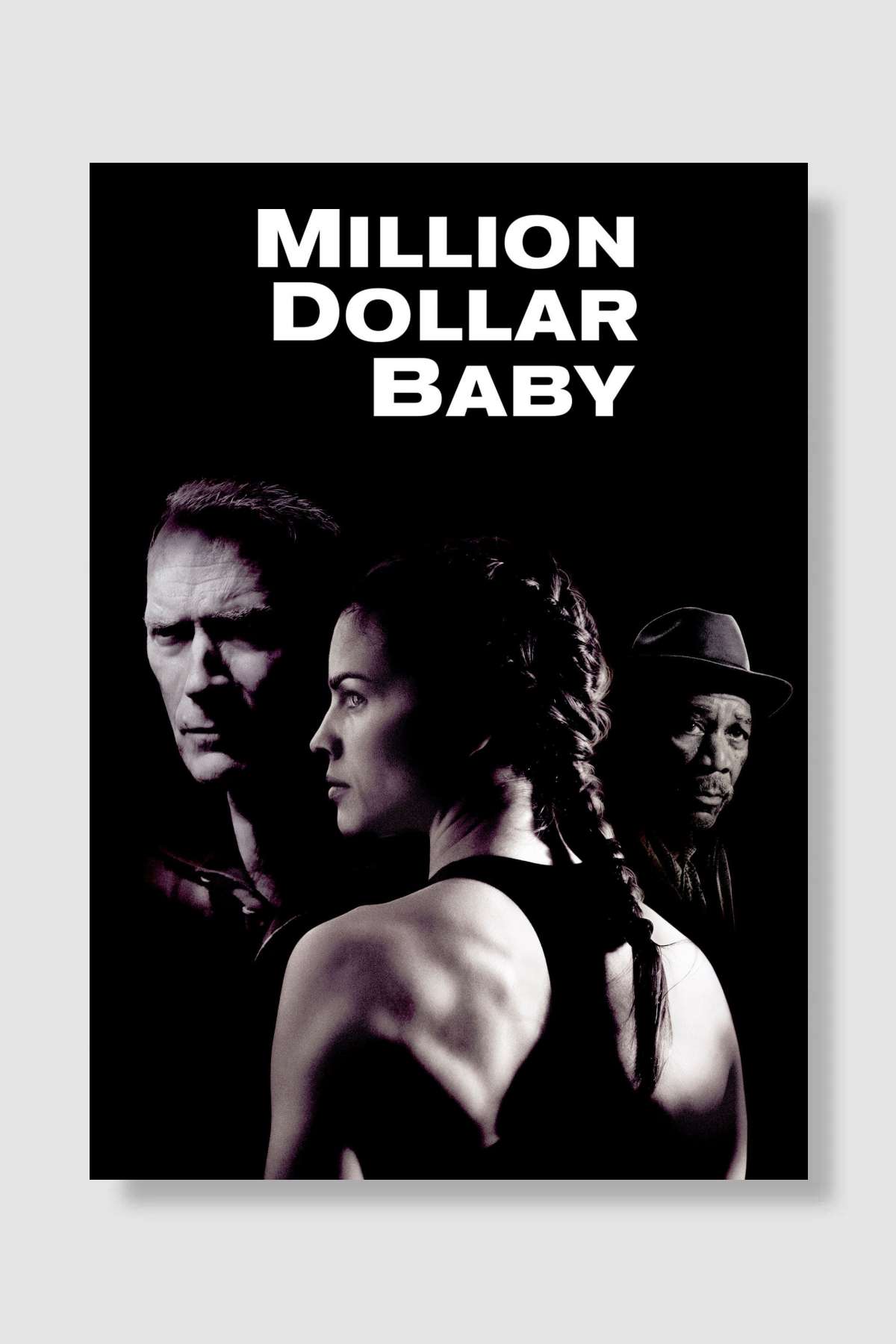 Milyonluk Bebek - Million Dollar Baby Film Poster Çerçevesiz Yüksek Kalite Film Afiş Duvar Poster
