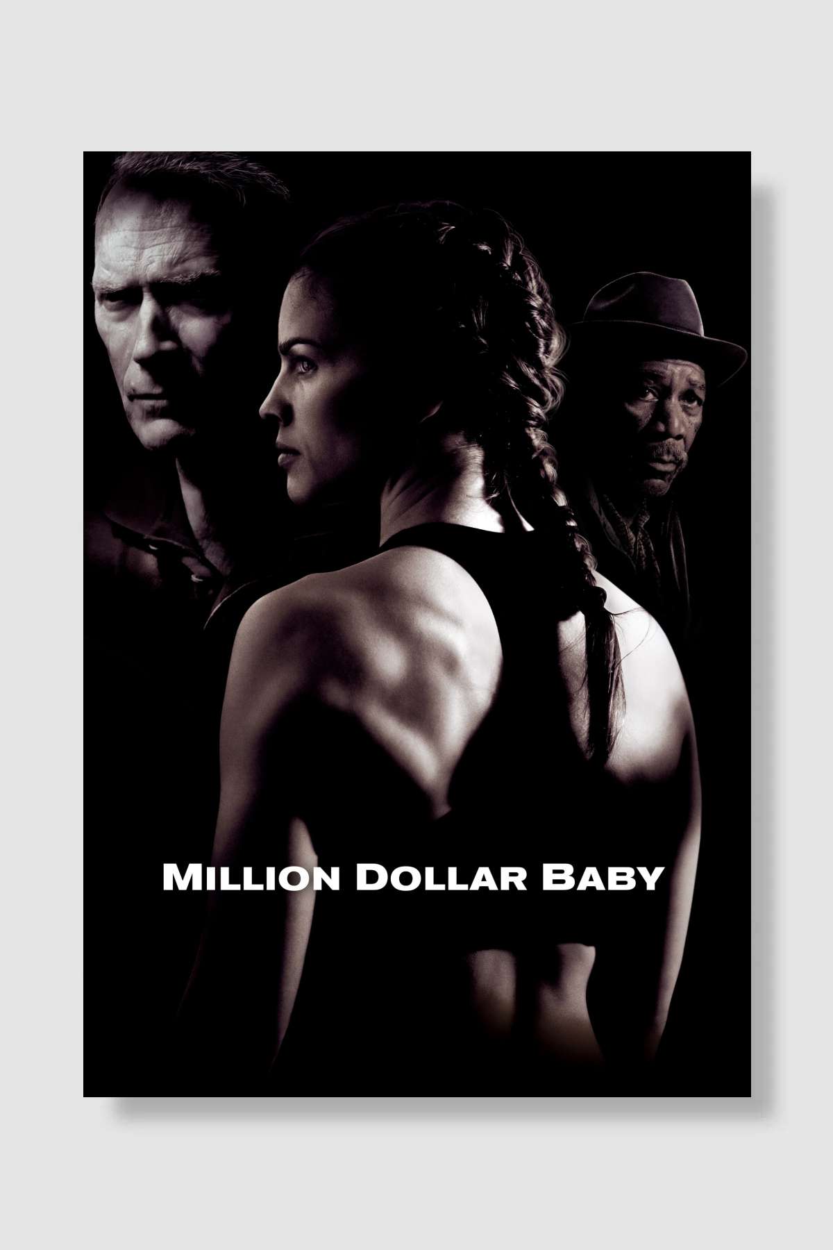 Milyonluk Bebek - Million Dollar Baby Film Poster Çerçevesiz Yüksek Kalite Film Afiş Duvar Poster