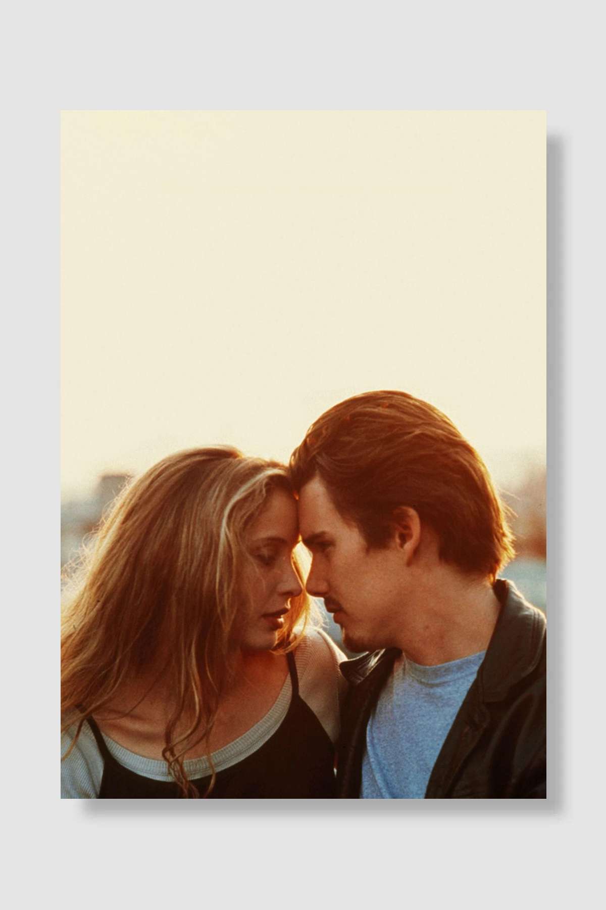 Gün Doğmadan - Before Sunrise Film Poster Çerçevesiz Yüksek Kalite Film Afiş Duvar Poster