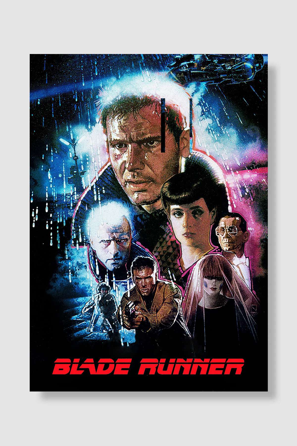 Bıçak Sırtı - Blade Runner Film Poster Çerçevesiz Yüksek Kalite Film Afiş Duvar Poster