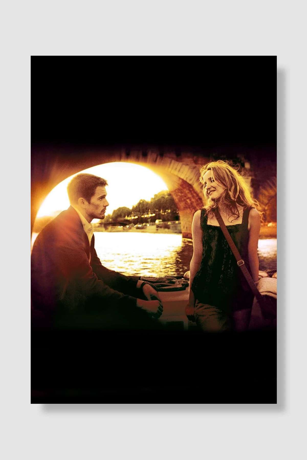 Gün Batmadan - Before Sunset Film Poster Çerçevesiz Yüksek Kalite Film Afiş Duvar Poster