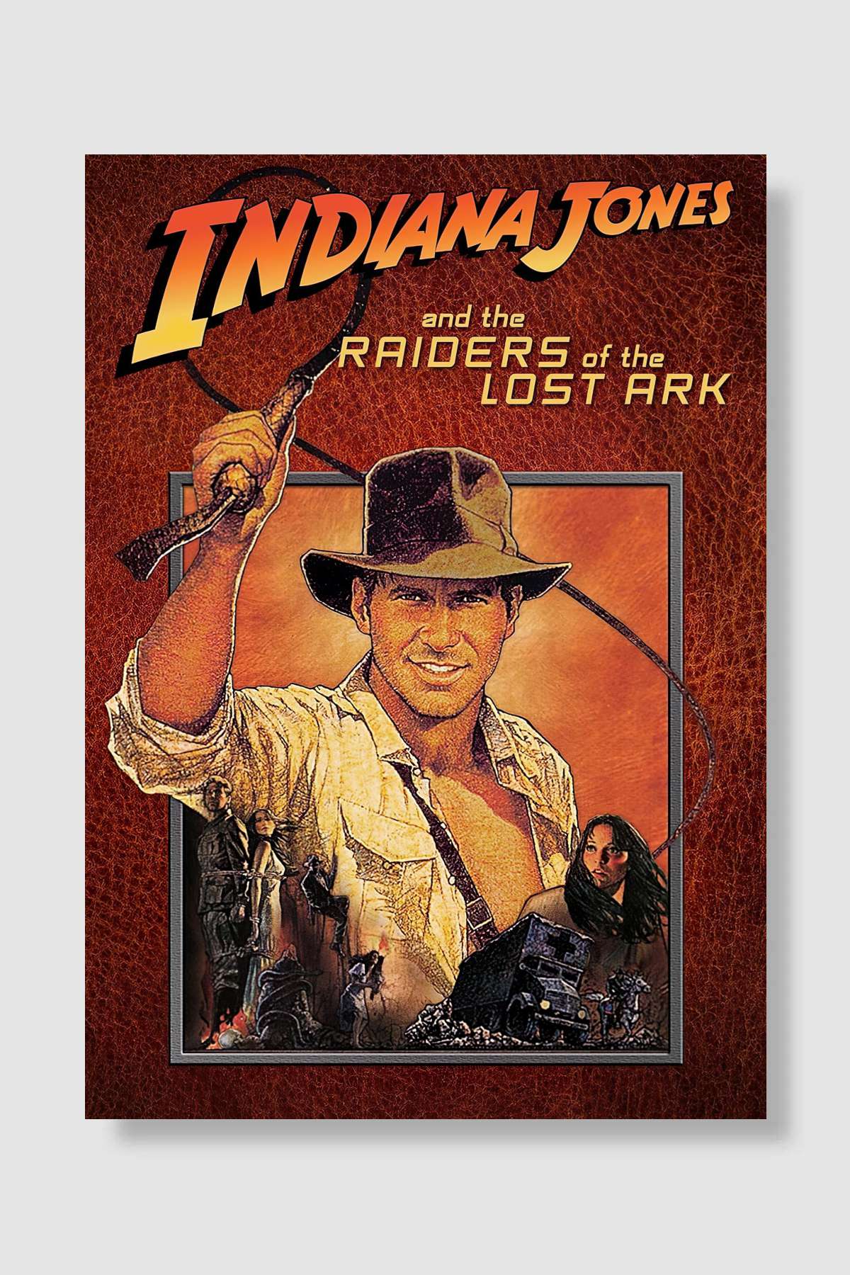 Indiana Jones: Kutsal Hazine Avcıları - Raiders of the Lost Ark Film Poster Çerçevesiz Yüksek Kalite Film Afiş Duvar Poster