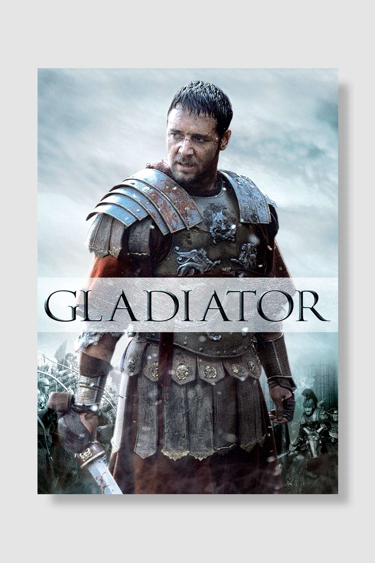Gladyatör - Gladiator Film Poster Çerçevesiz Yüksek Kalite Film Afiş Duvar Poster