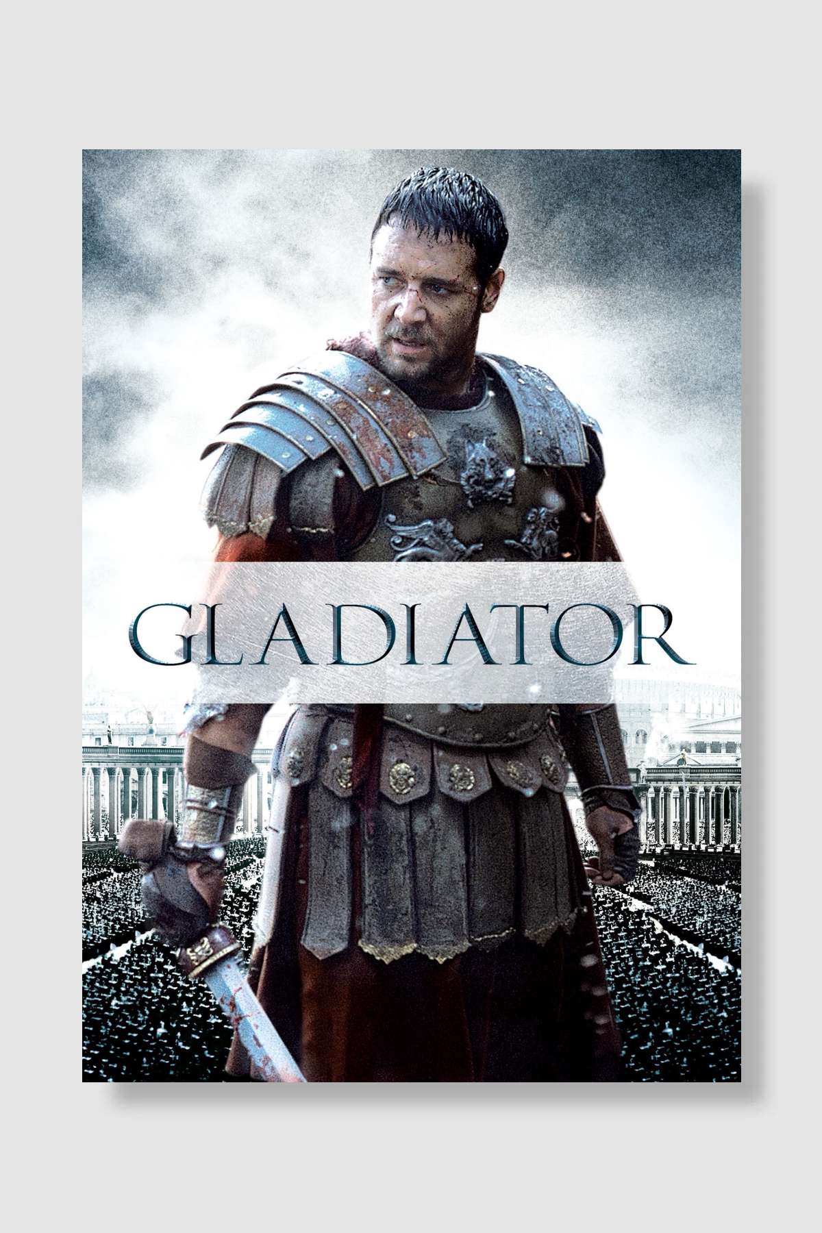 Gladyatör - Gladiator Film Poster Çerçevesiz Yüksek Kalite Film Afiş Duvar Poster