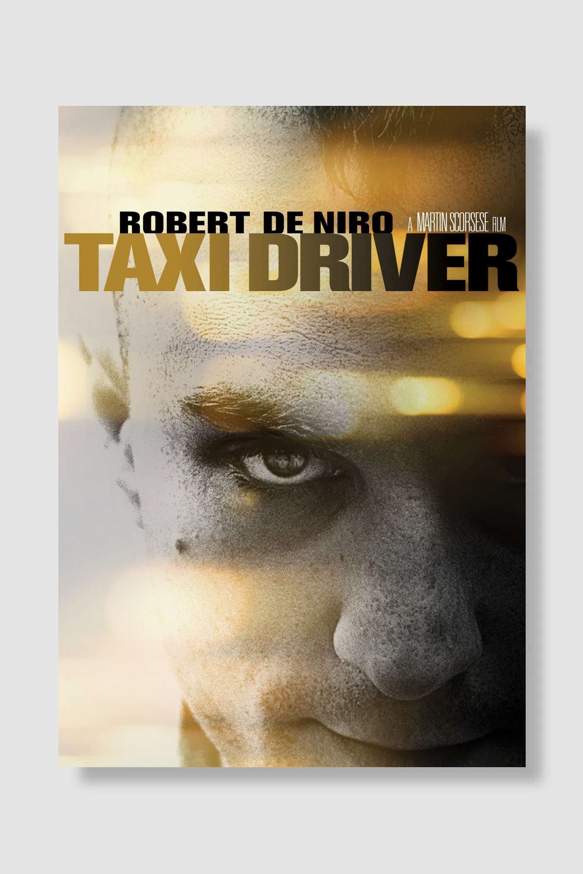 Taksi Şoförü - Taxi Driver Film Poster Çerçevesiz Yüksek Kalite Film Afiş Duvar Poster