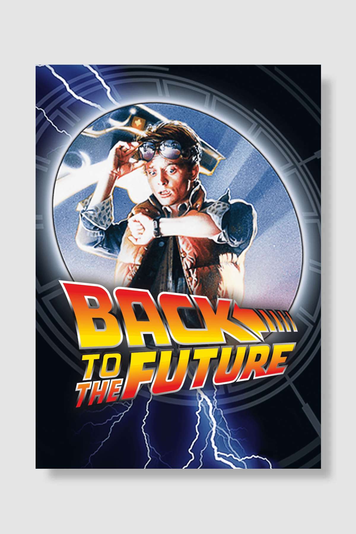 Geleceğe Dönüş - Back to the Future Film Poster Çerçevesiz Yüksek Kalite Film Afiş Duvar Poster