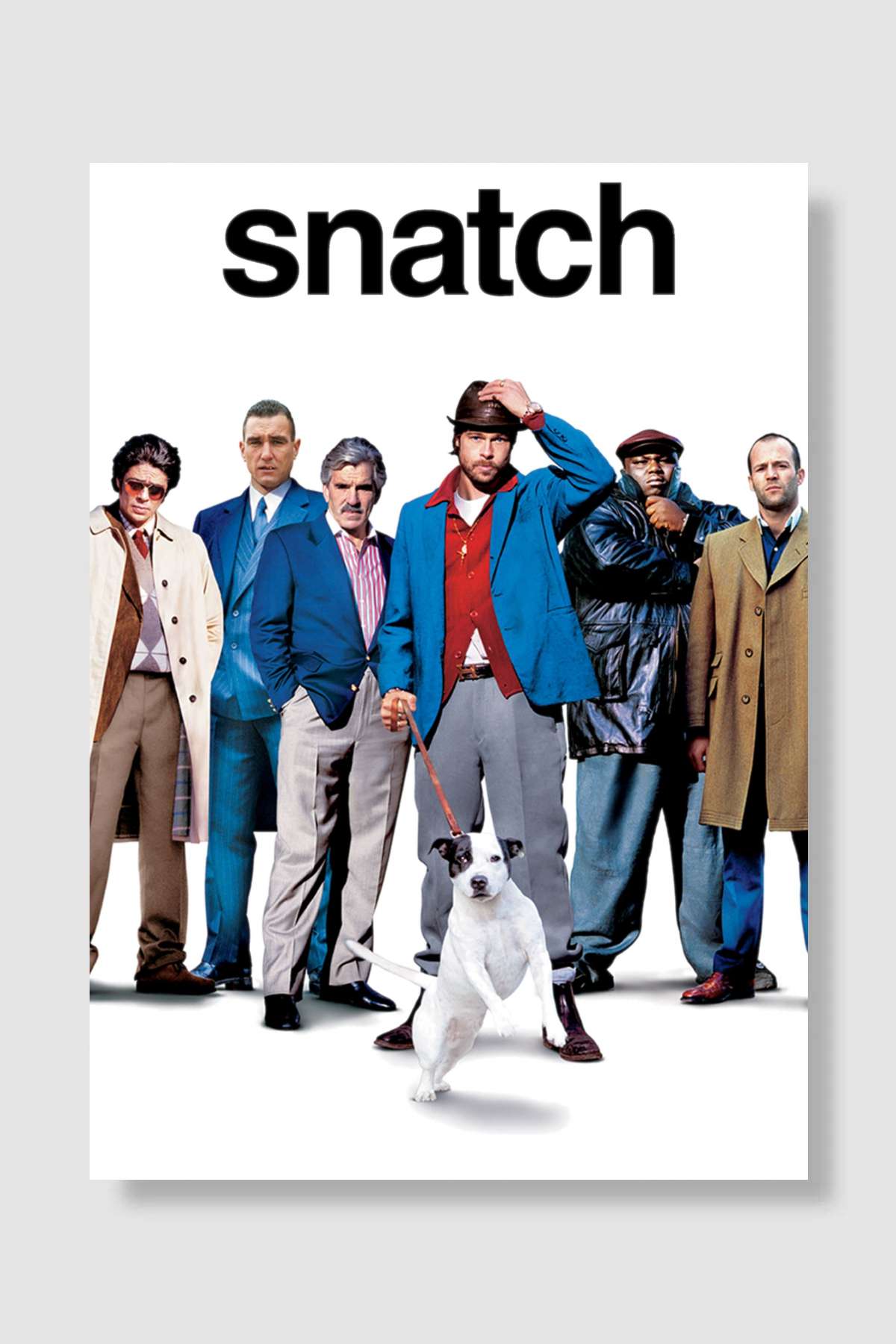 Kapışma - Snatch Film Poster Çerçevesiz Yüksek Kalite Film Afiş Duvar Poster
