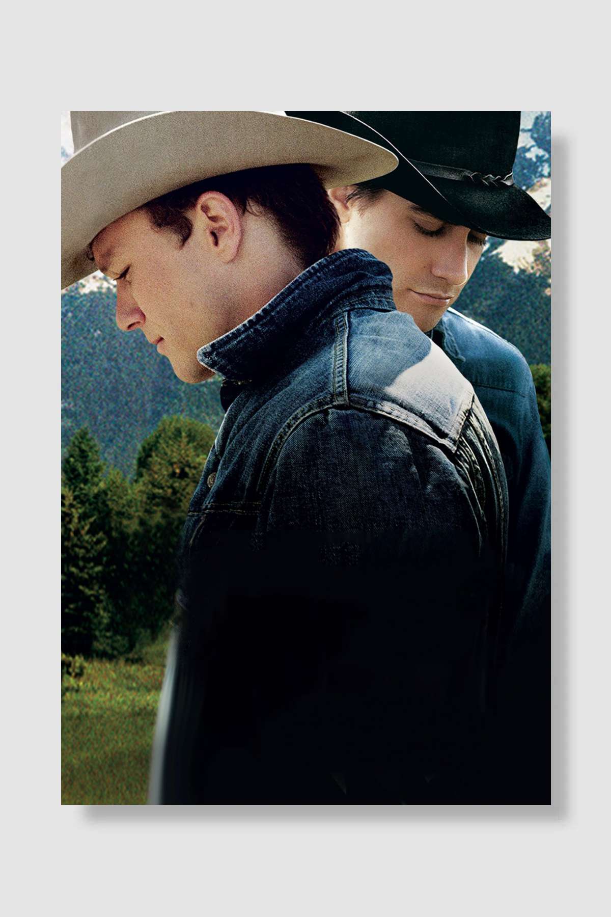 Brokeback Dağı - Brokeback Mountain Film Poster Çerçevesiz Yüksek Kalite Film Afiş Duvar Poster