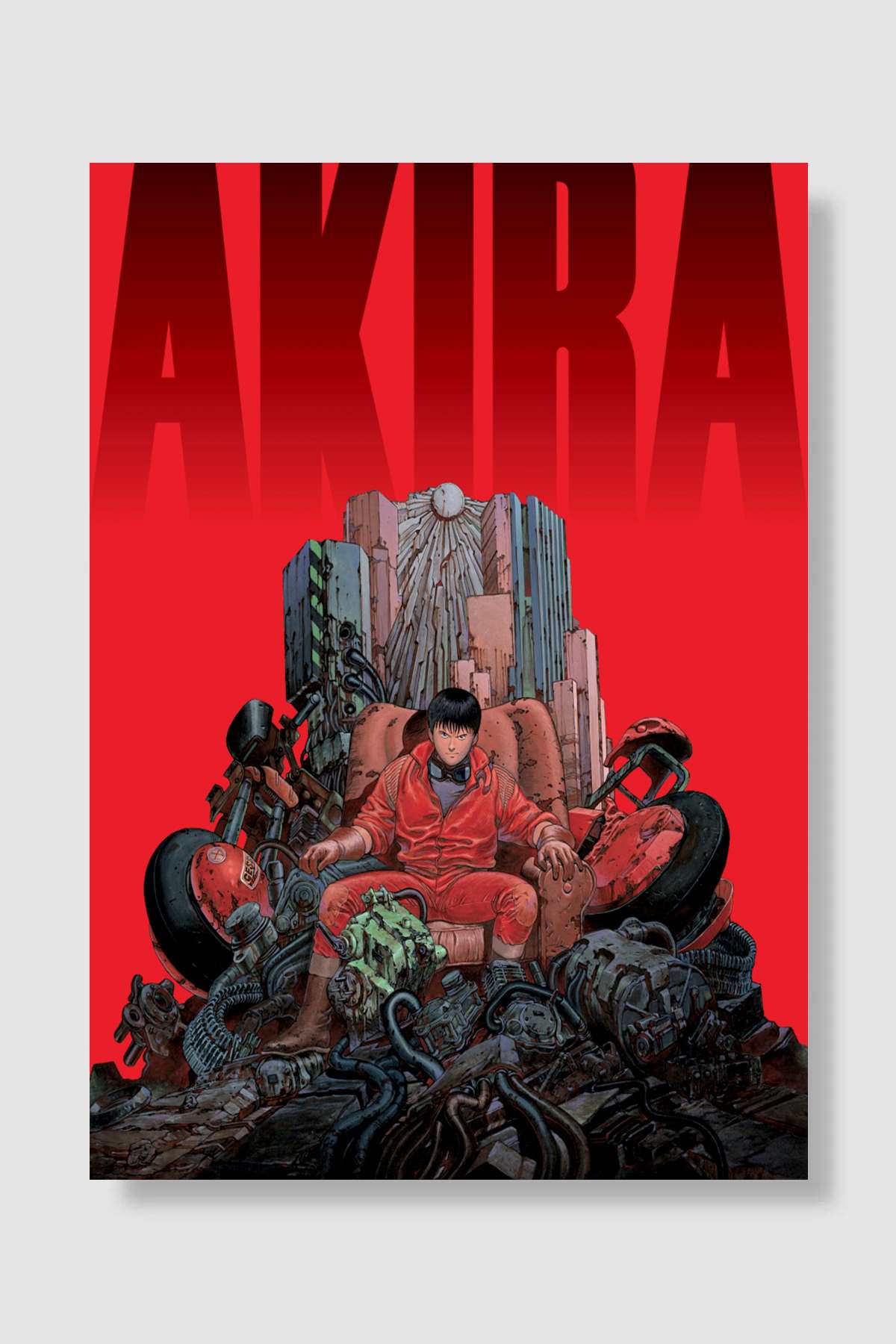 Akira - AKIRA Film Poster Çerçevesiz Yüksek Kalite Film Afiş Duvar Poster