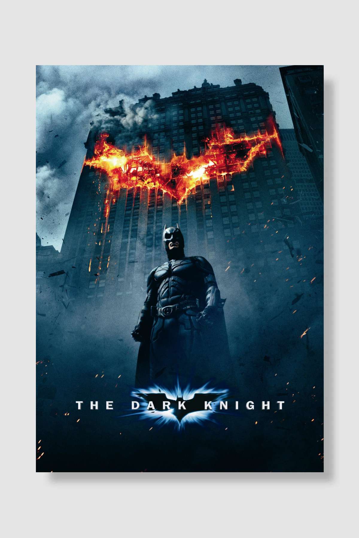 Kara Şövalye - The Dark Knight Film Poster Çerçevesiz Yüksek Kalite Film Afiş Duvar Poster