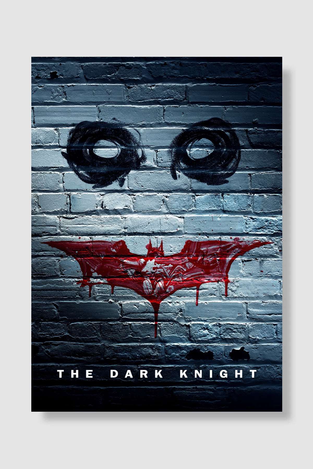 Kara Şövalye - The Dark Knight Film Poster Çerçevesiz Yüksek Kalite Film Afiş Duvar Poster