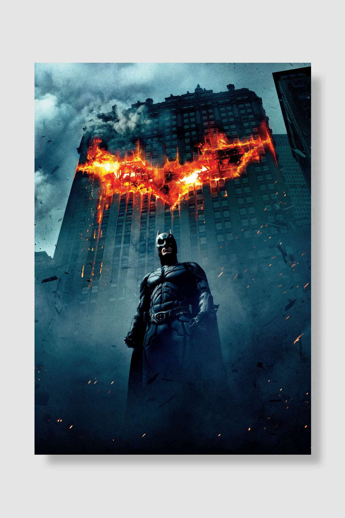 Kara Şövalye - The Dark Knight Film Poster Çerçevesiz Yüksek Kalite Film Afiş Duvar Poster