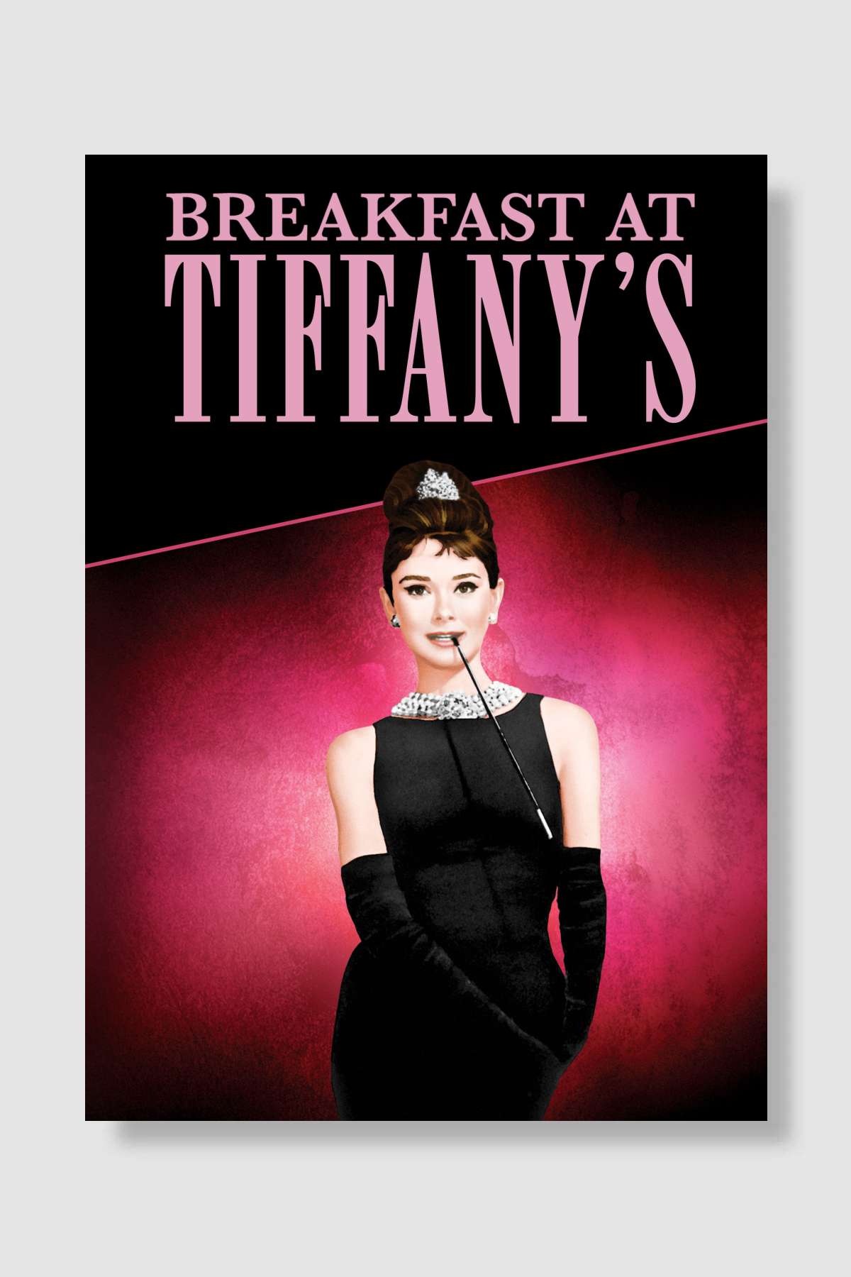 Tiffany'de Kahvaltı - Breakfast at Tiffany's Film Poster Çerçevesiz Yüksek Kalite Film Afiş Duvar Poster