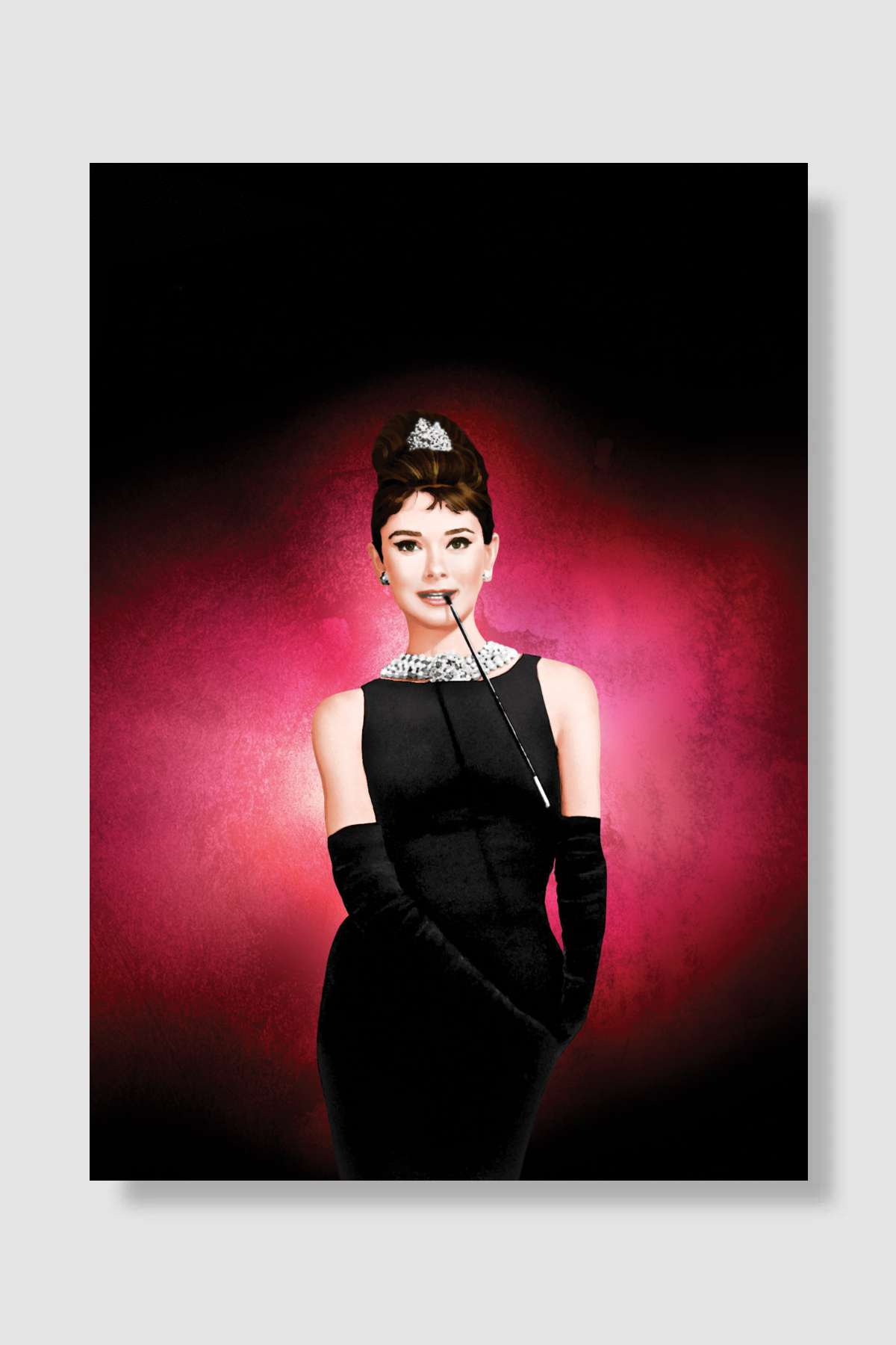 Tiffany'de Kahvaltı - Breakfast at Tiffany's Film Poster Çerçevesiz Yüksek Kalite Film Afiş Duvar Poster