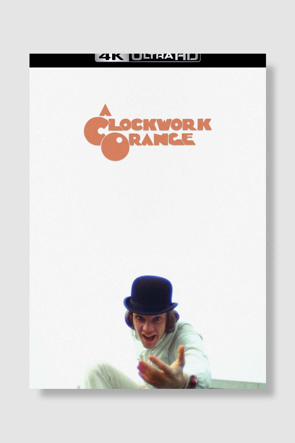 Otomatik Portakal - A Clockwork Orange Film Poster Çerçevesiz Yüksek Kalite Film Afiş Duvar Poster