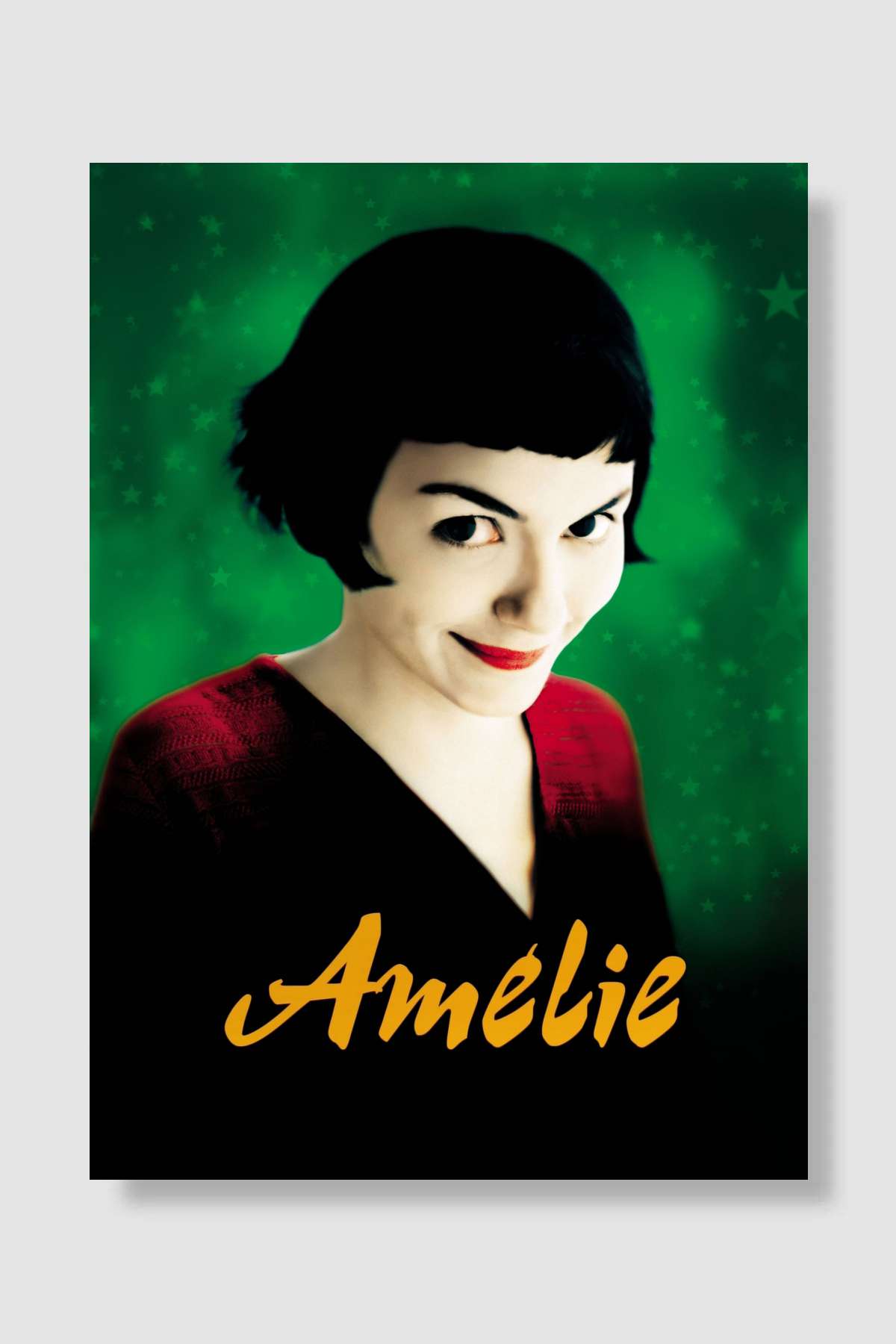 Amelie - Le Fabuleux Destin d'Amélie Poulain Film Poster Çerçevesiz Yüksek Kalite Film Afiş Duvar Poster - En İyi Fiyatlarla