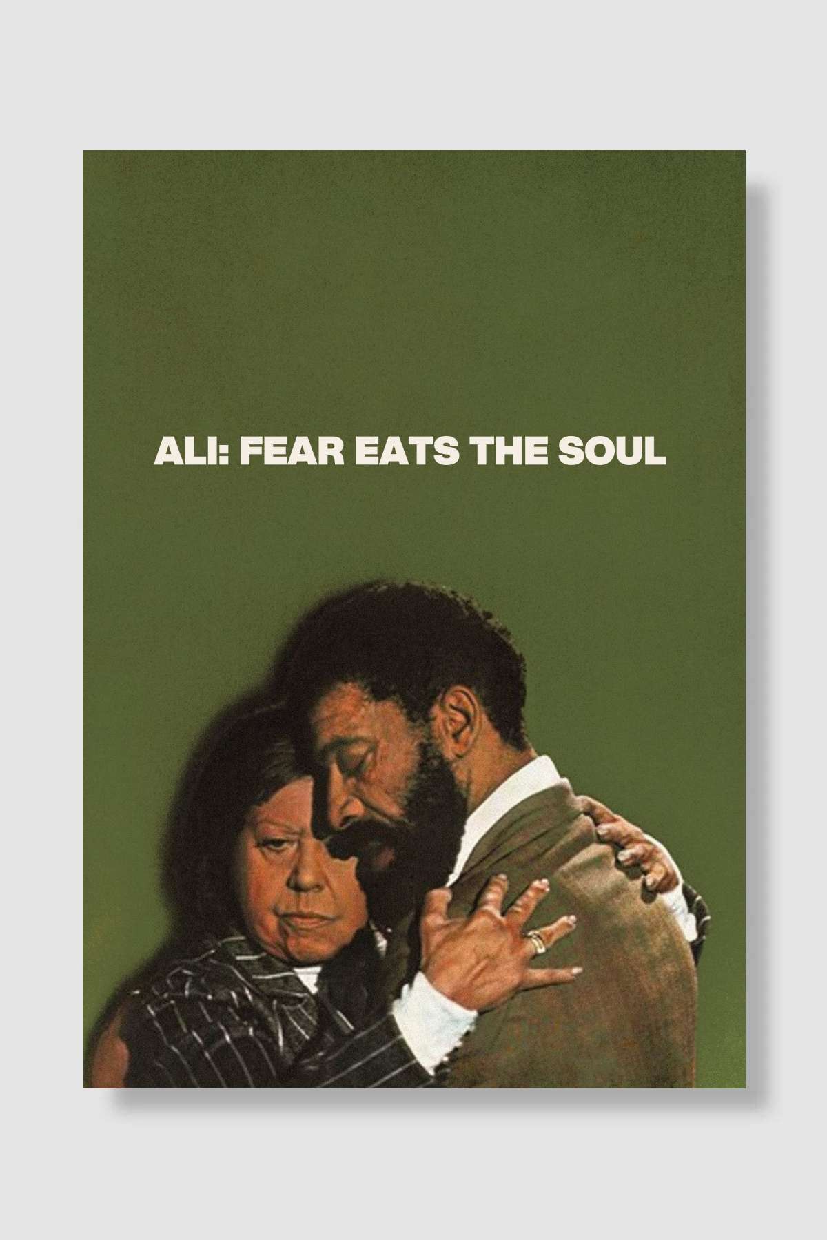 Ali: Korku Ruhu Kemirir - Angst essen Seele auf Film Poster Çerçevesiz Yüksek Kalite Film Afiş Duvar Poster