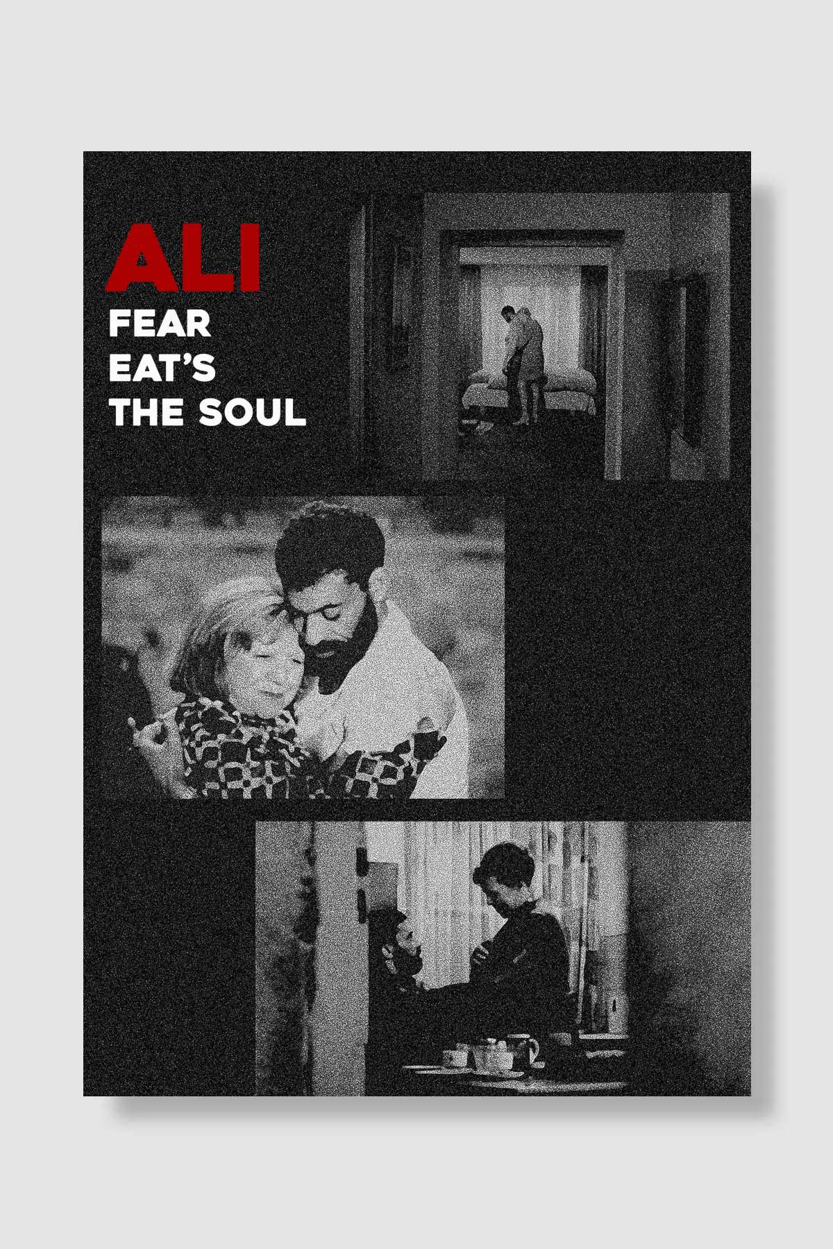 Ali: Korku Ruhu Kemirir - Angst essen Seele auf Film Poster Çerçevesiz Yüksek Kalite Film Afiş Duvar Poster