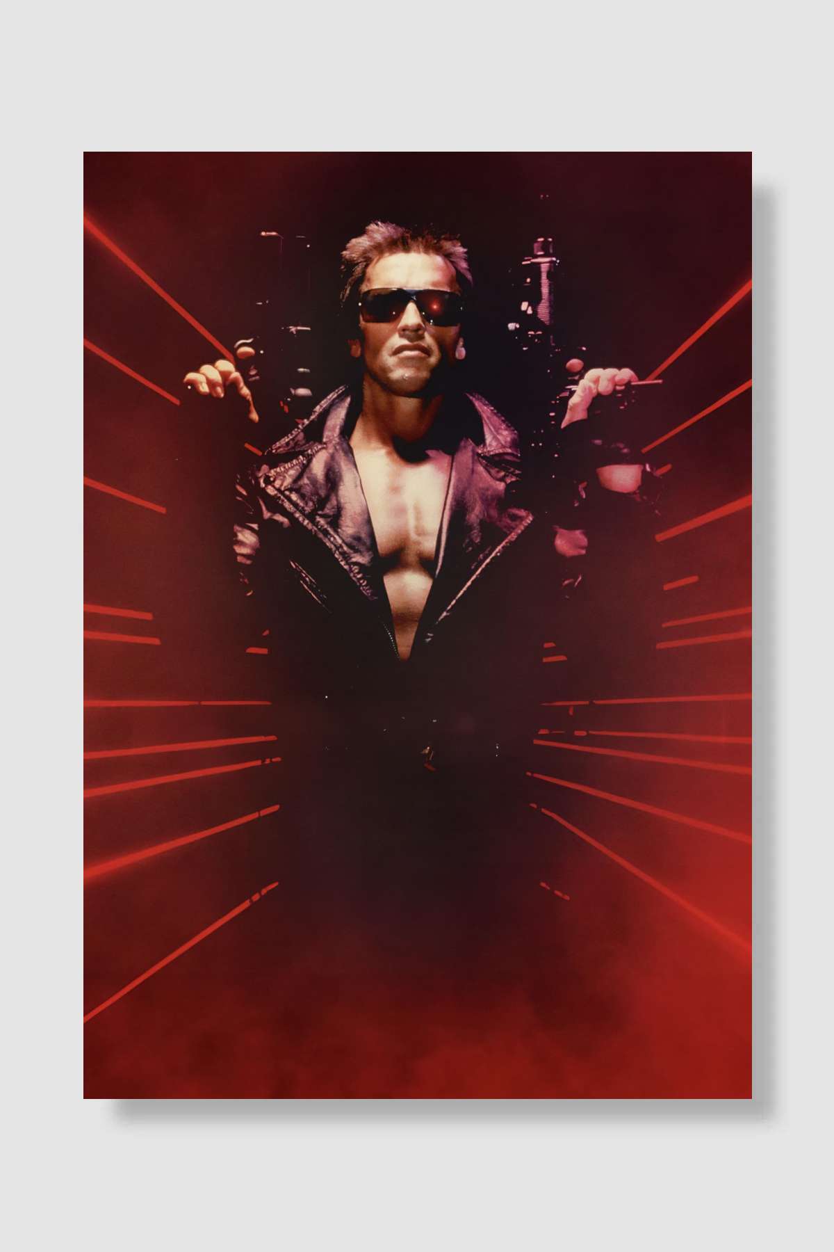 Terminatör - The Terminator Film Poster Çerçevesiz Yüksek Kalite Film Afiş Duvar Poster