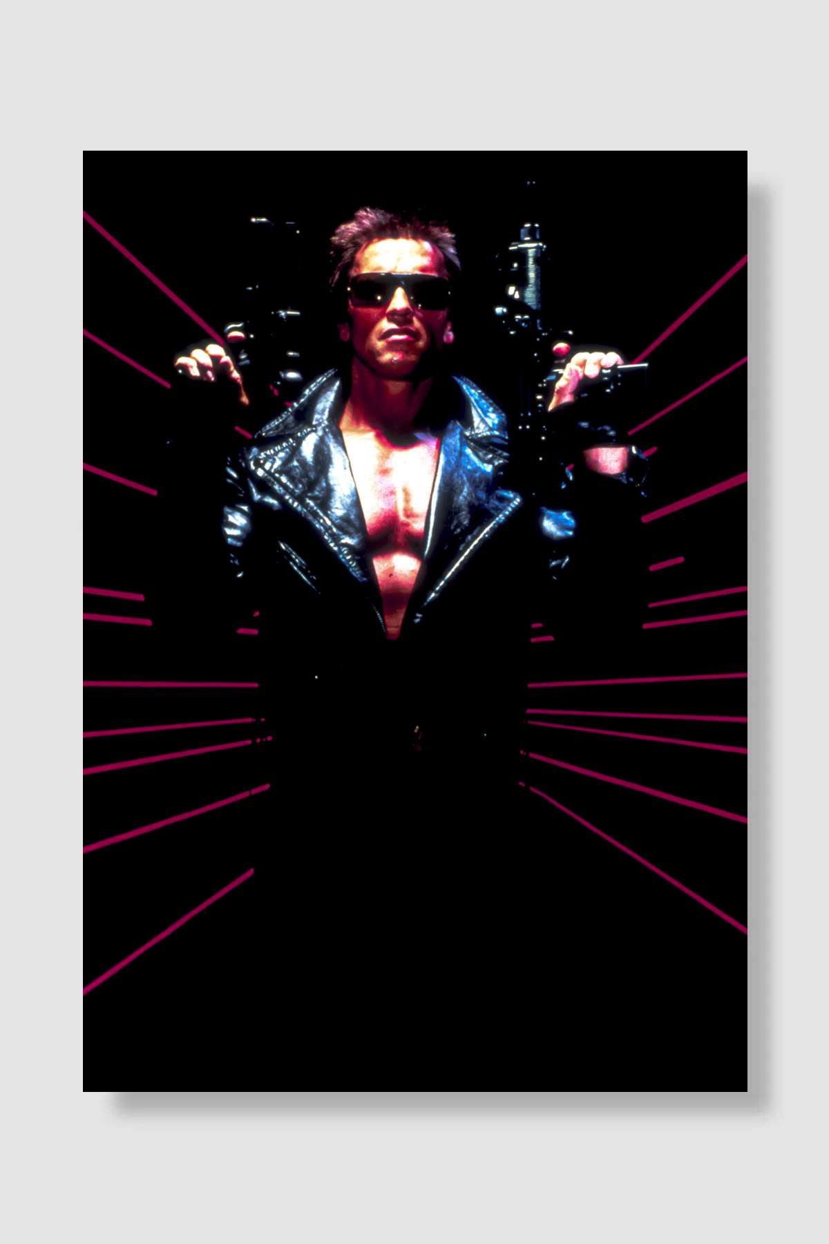 Terminatör - The Terminator Film Poster Çerçevesiz Yüksek Kalite Film Afiş Duvar Poster