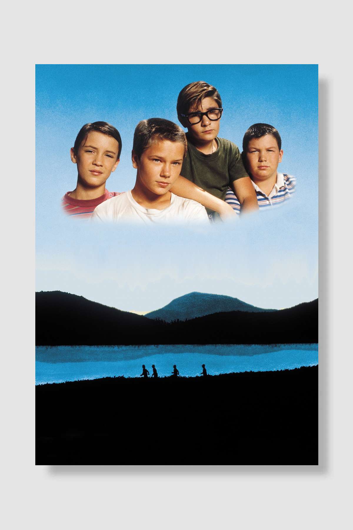 Benimle Kal - Stand by Me Film Poster Çerçevesiz Yüksek Kalite Film Afiş Duvar Poster - En İyi Fiyatlarla