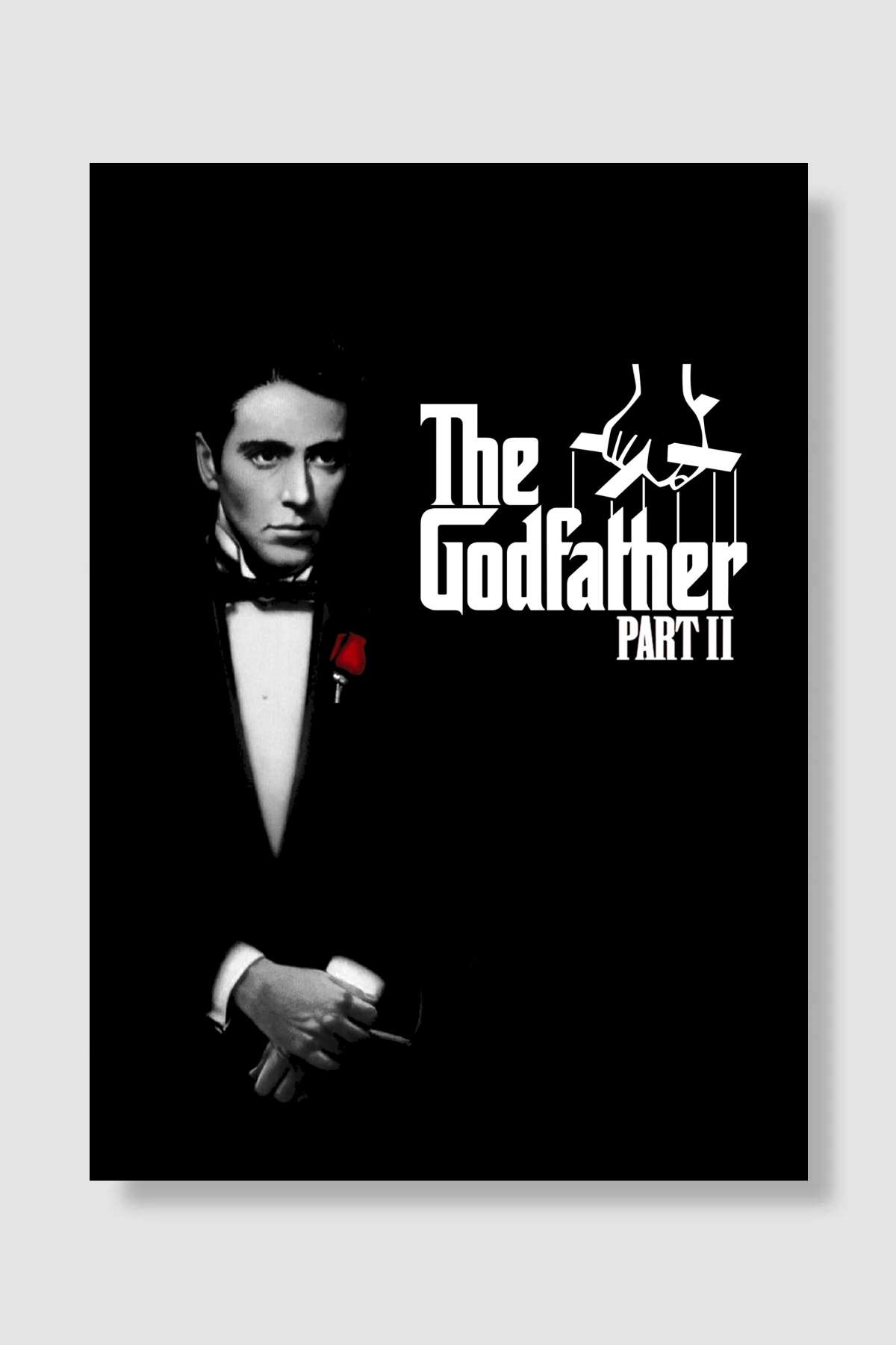Baba: Bölüm 2 - The Godfather Part II Film Poster Çerçevesiz Yüksek Kalite Film Afiş Duvar Poster