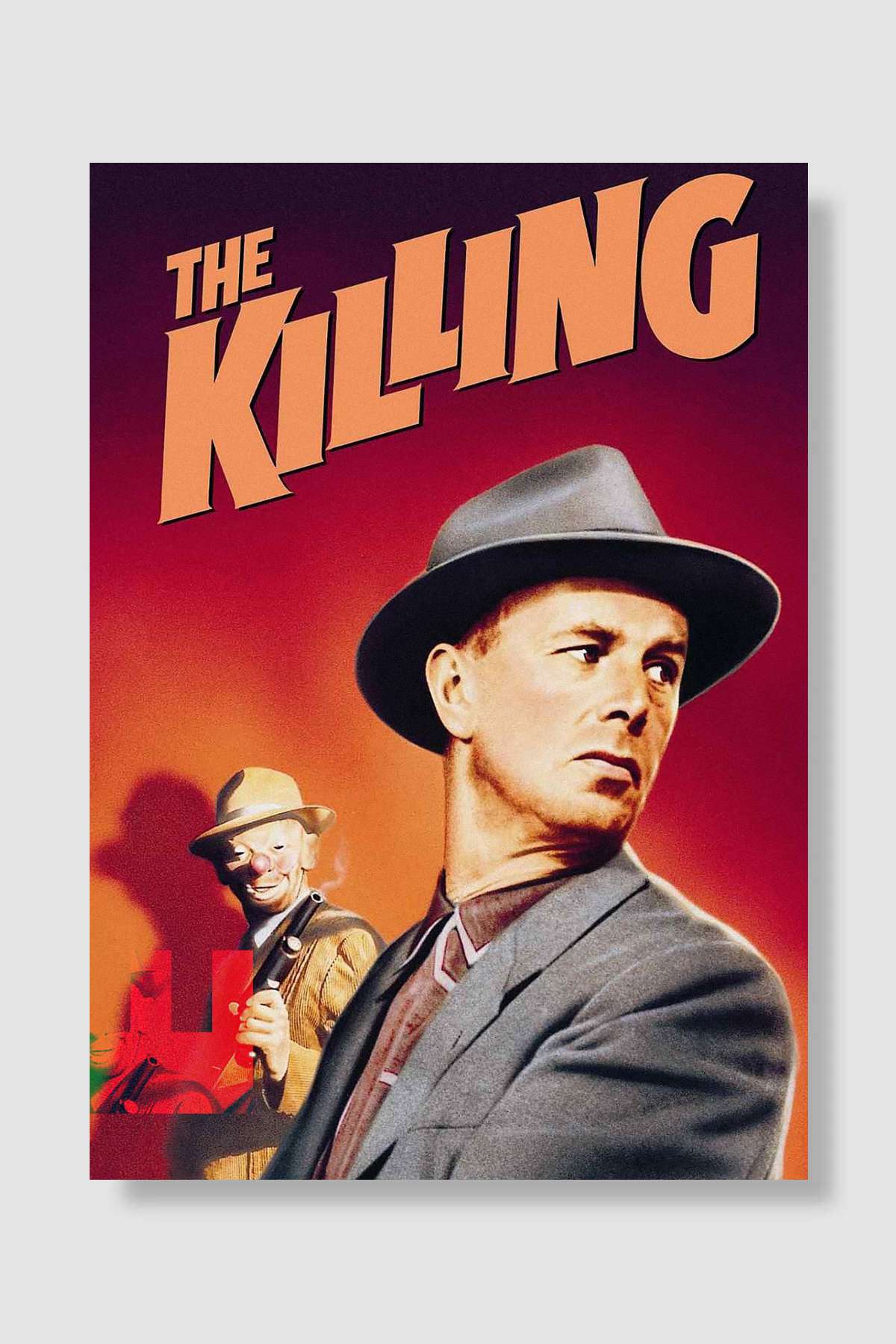 Son Darbe - The Killing Film Poster Çerçevesiz Yüksek Kalite Film Afiş Duvar Poster