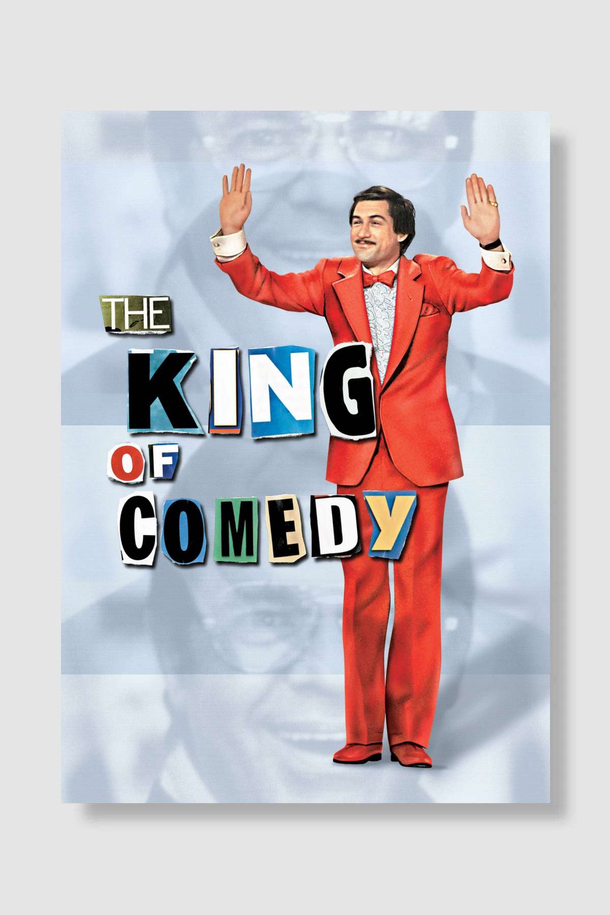 Kahkahalar Kralı - The King of Comedy Film Poster Çerçevesiz Yüksek Kalite Film Afiş Duvar Poster