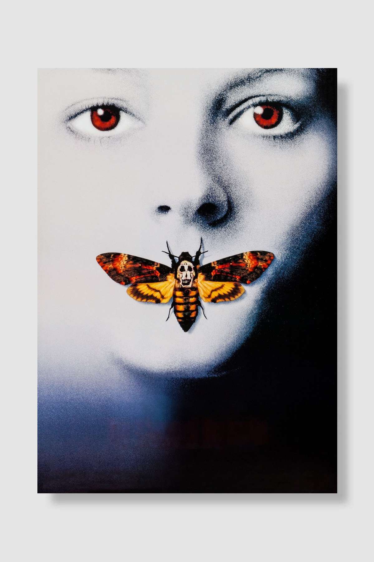 Kuzuların Sessizliği - The Silence of the Lambs Film Poster Çerçevesiz Yüksek Kalite Film Afiş Duvar Poster