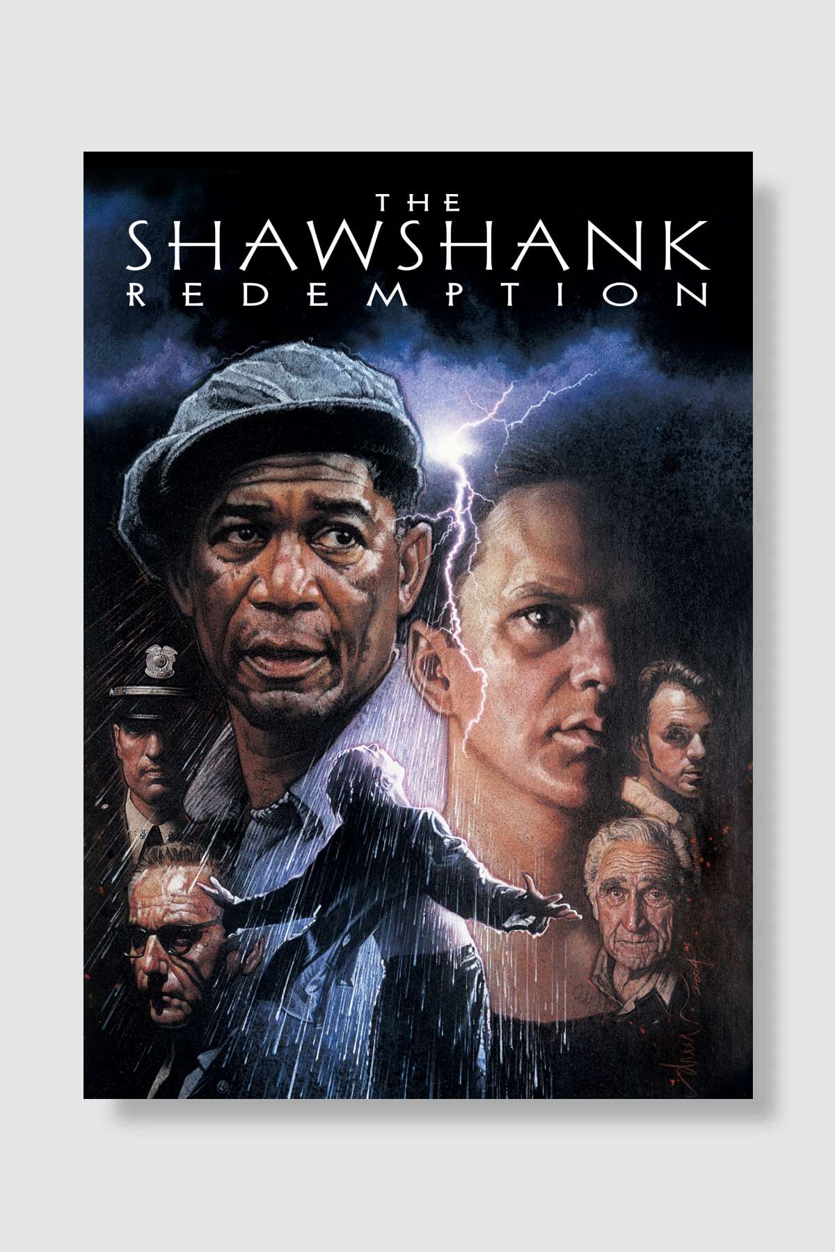 Esaretin Bedeli - The Shawshank Redemption Film Poster Çerçevesiz Yüksek Kalite Film Afiş Duvar Poster