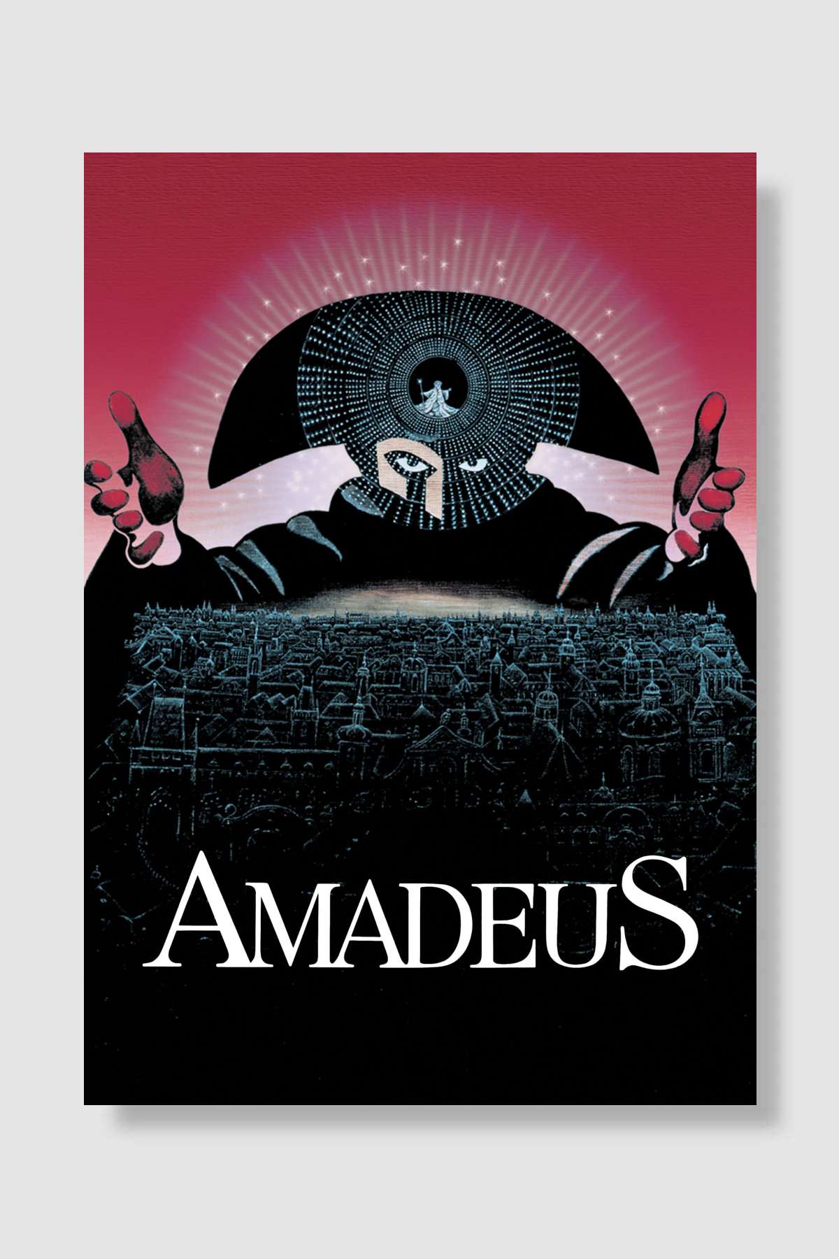 Amadeus Film Poster Çerçevesiz Yüksek Kalite Film Afiş Duvar Poster