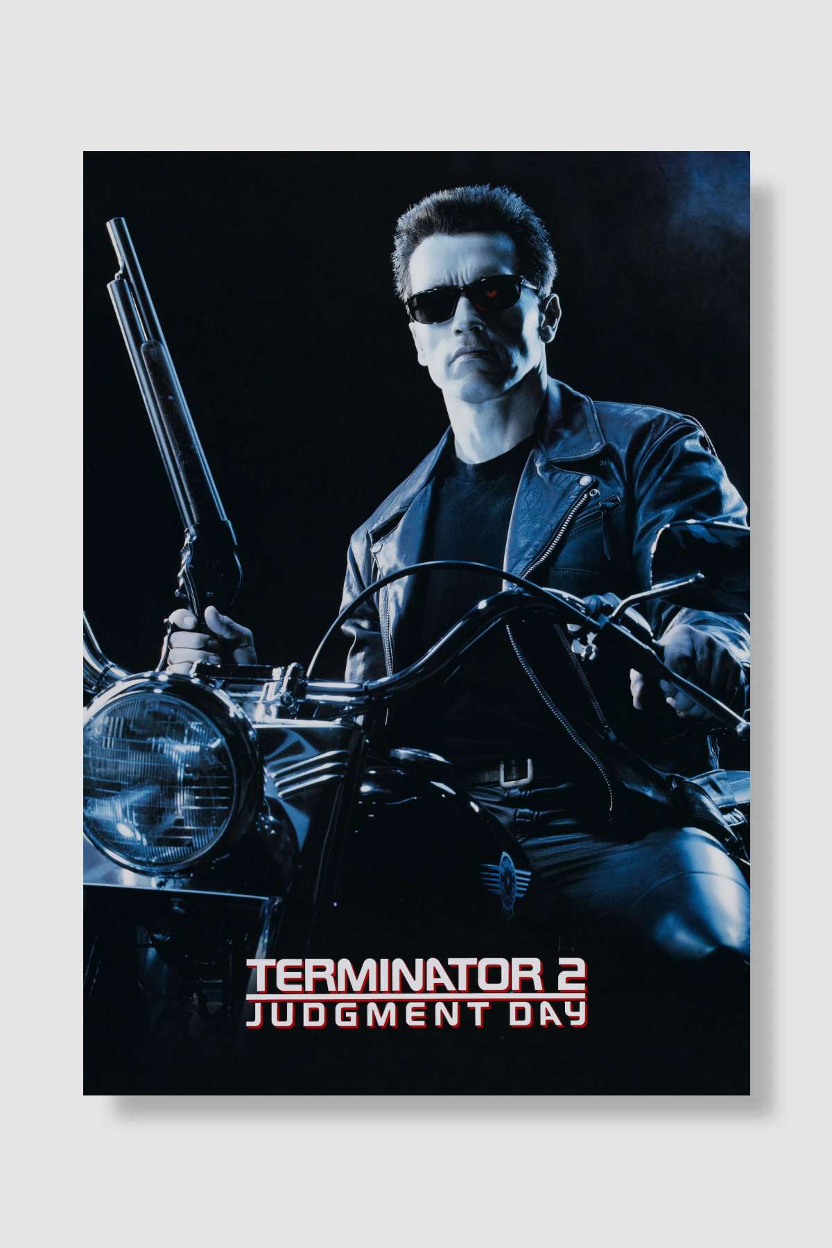 Terminatör 2: Mahşer Günü - Terminator 2: Judgment Day Film Poster Çerçevesiz Yüksek Kalite Film Afiş Duvar Poster