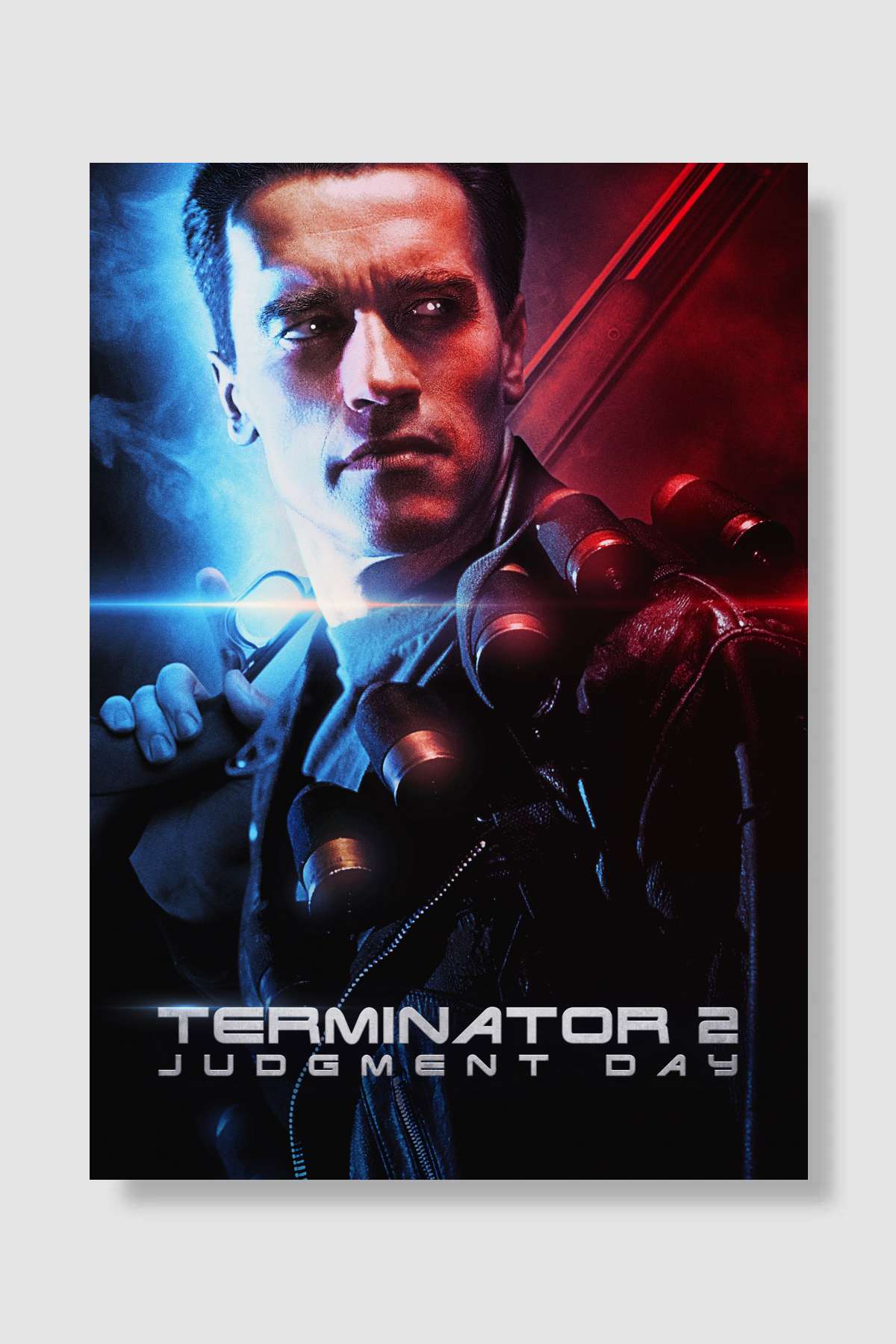 Terminatör 2: Mahşer Günü - Terminator 2: Judgment Day Film Poster Çerçevesiz Yüksek Kalite Film Afiş Duvar Poster